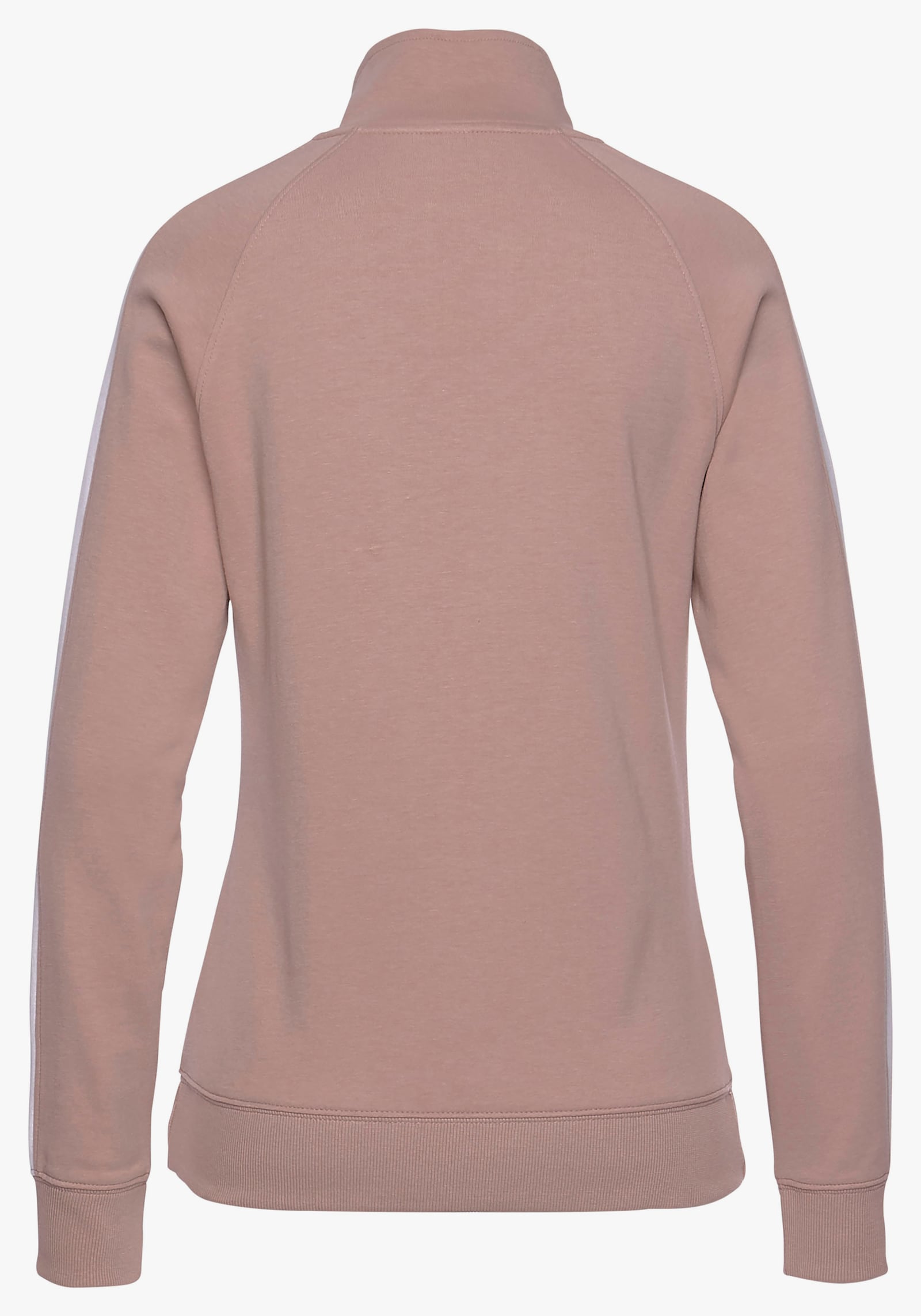 Bench. Loungewear Sweatjacke - beige-weiss