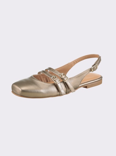 heine Slingballerina - bronzefarben