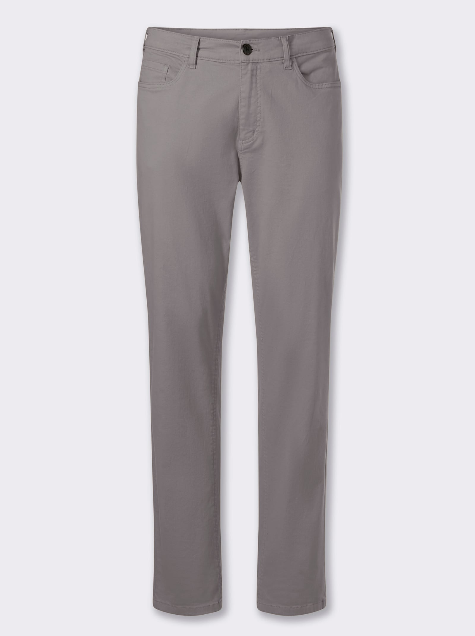 Marco Donati 5-pocketsbroek van twill - grijs