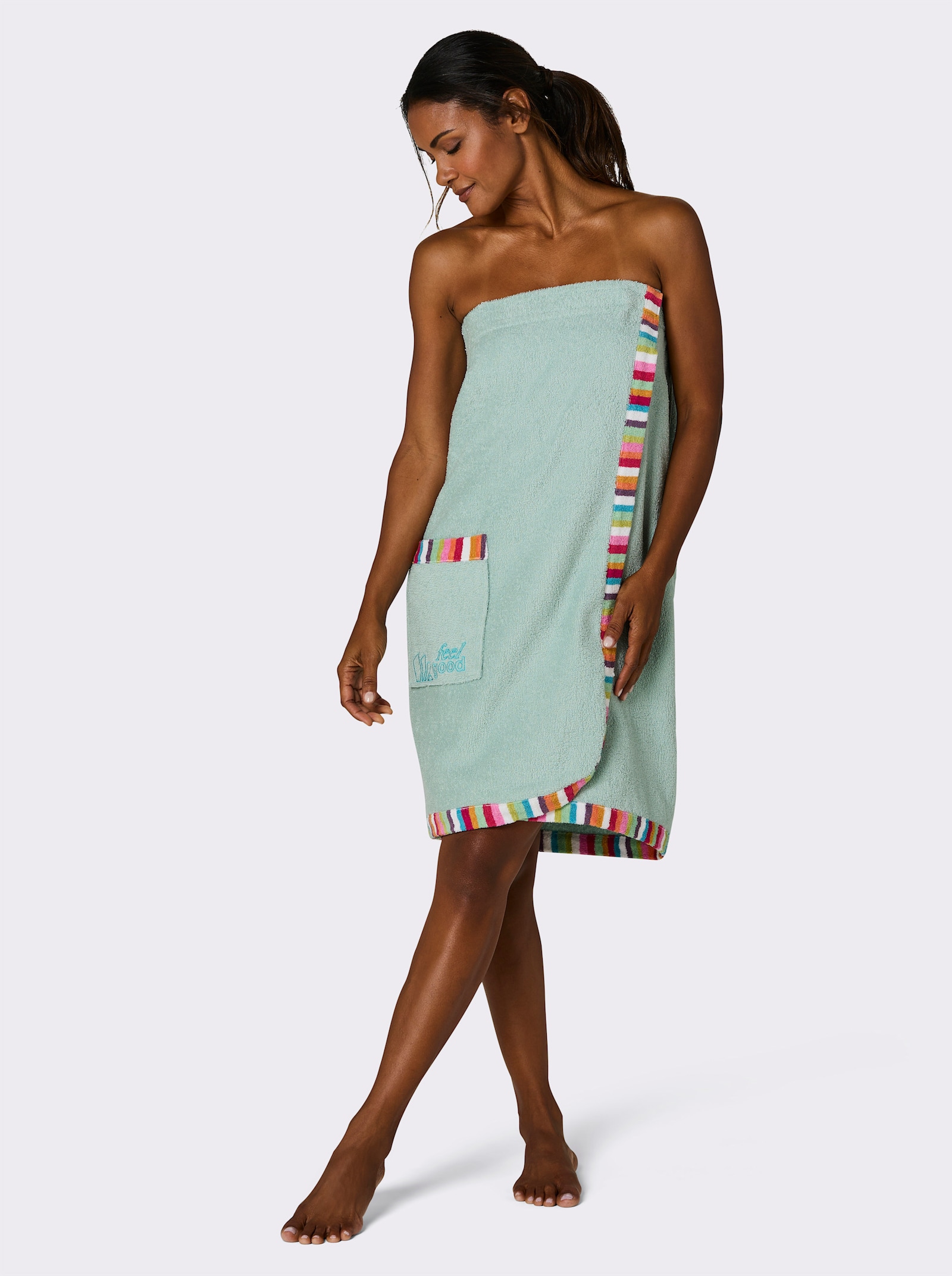 Serviette de sauna - menthe