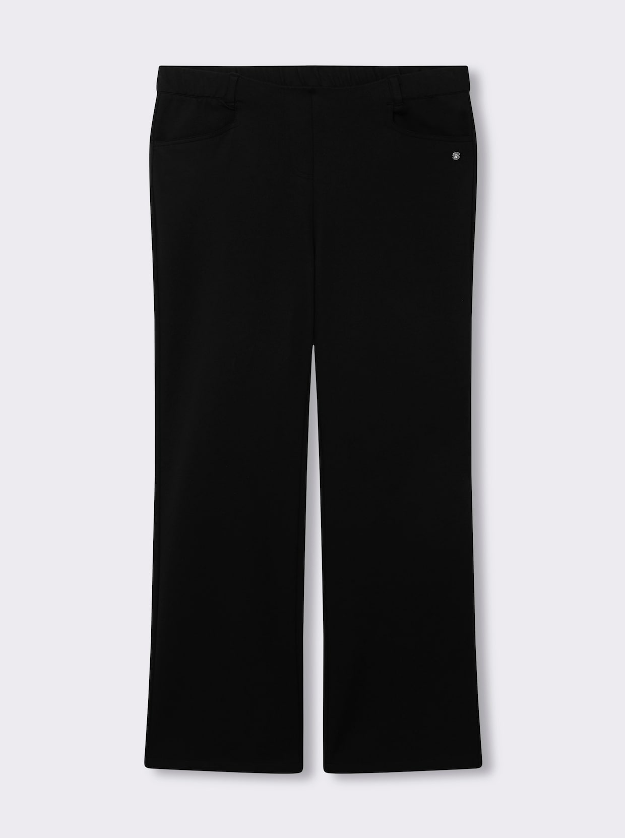 sheego Schlupfhose - schwarz