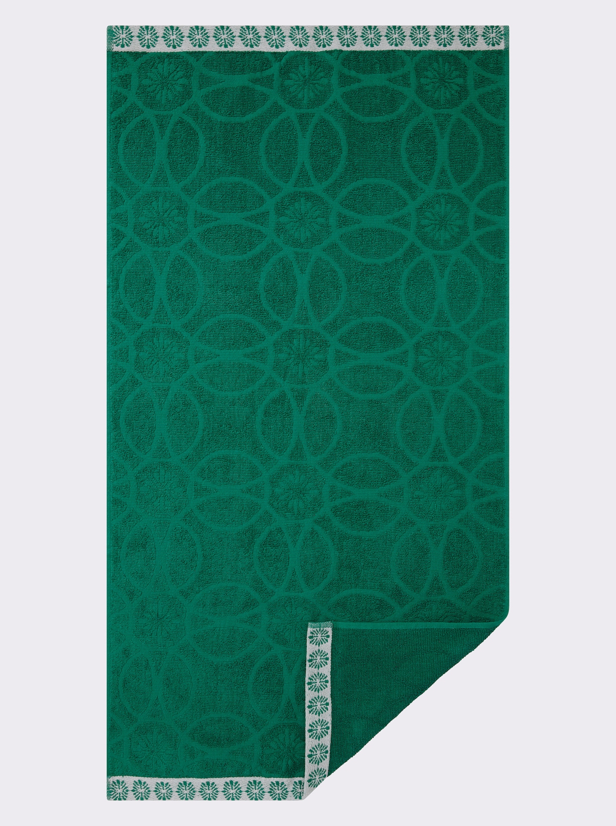 wäschepur Handdoek - groen