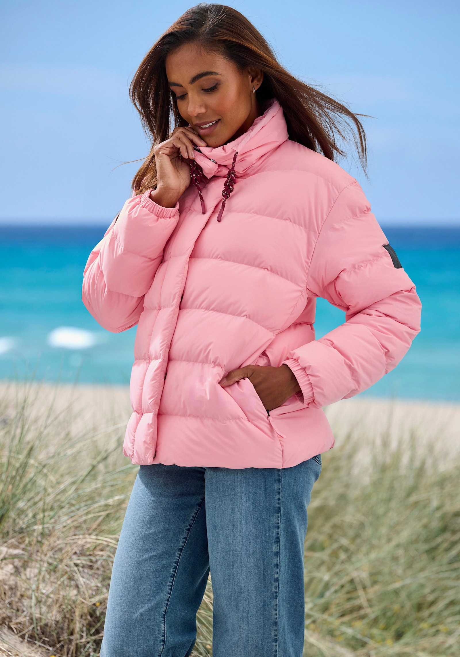 Elbsand Steppjacke - rosa