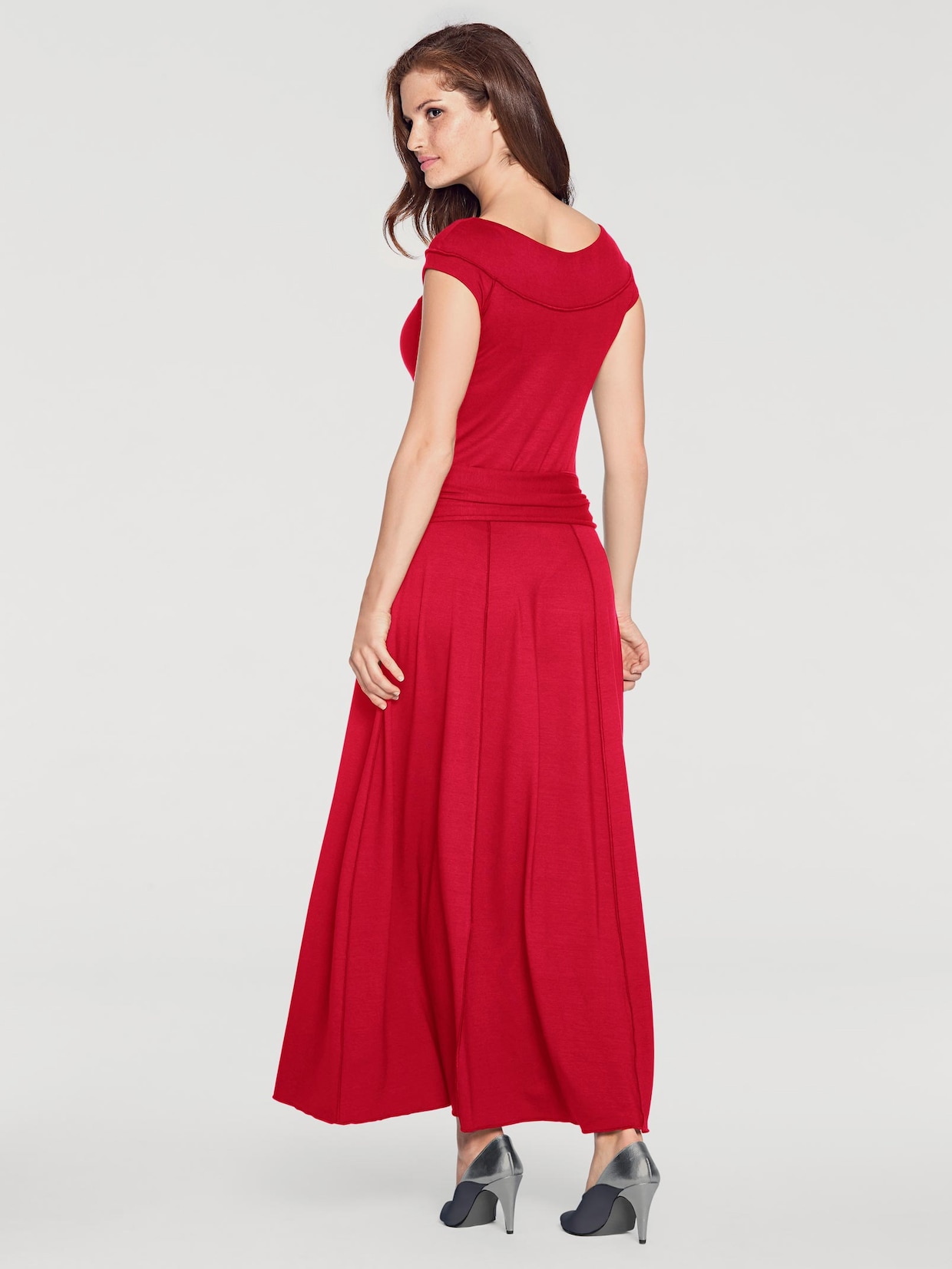 Ashley Brooke Maxi-jurk - rood