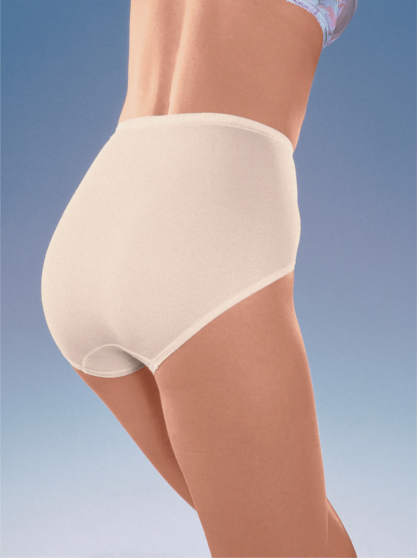 Mey Kalhotky z jemně žebrovaného materiálu - slonová kost