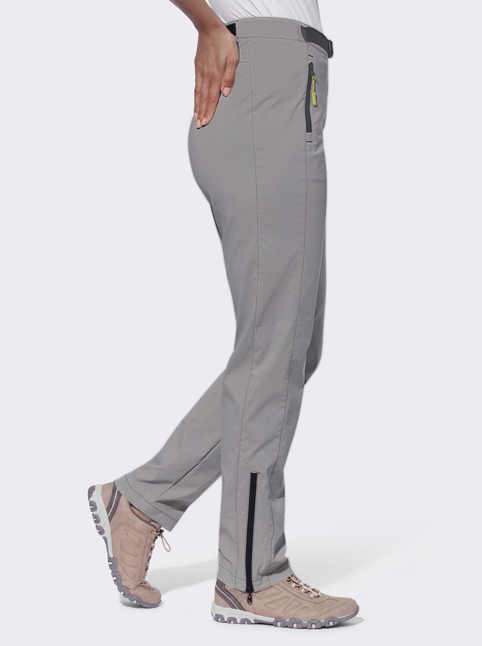 Funktionshose in Stretch-Qualität - grau