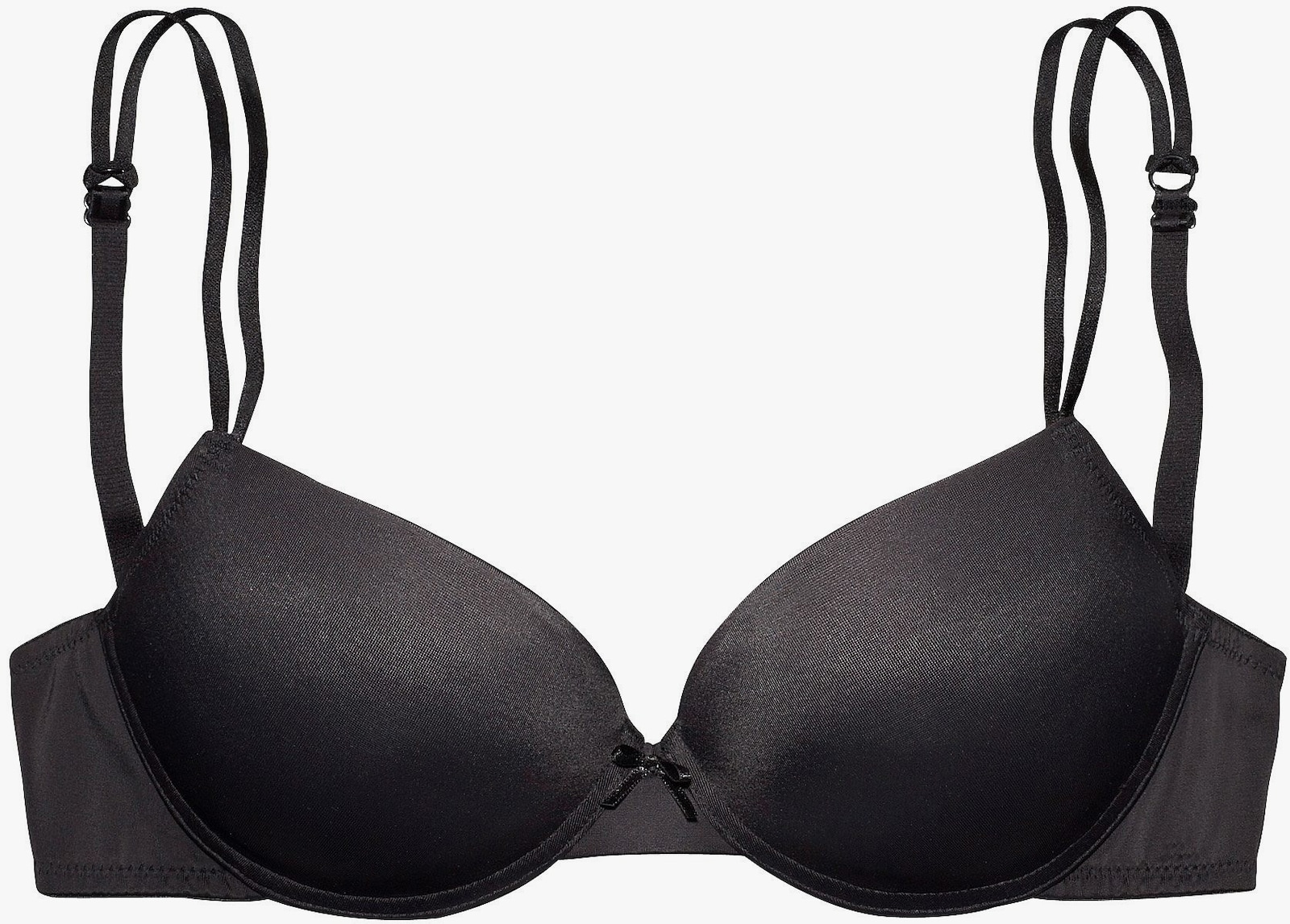 LASCANA Push-upbeha - zwart