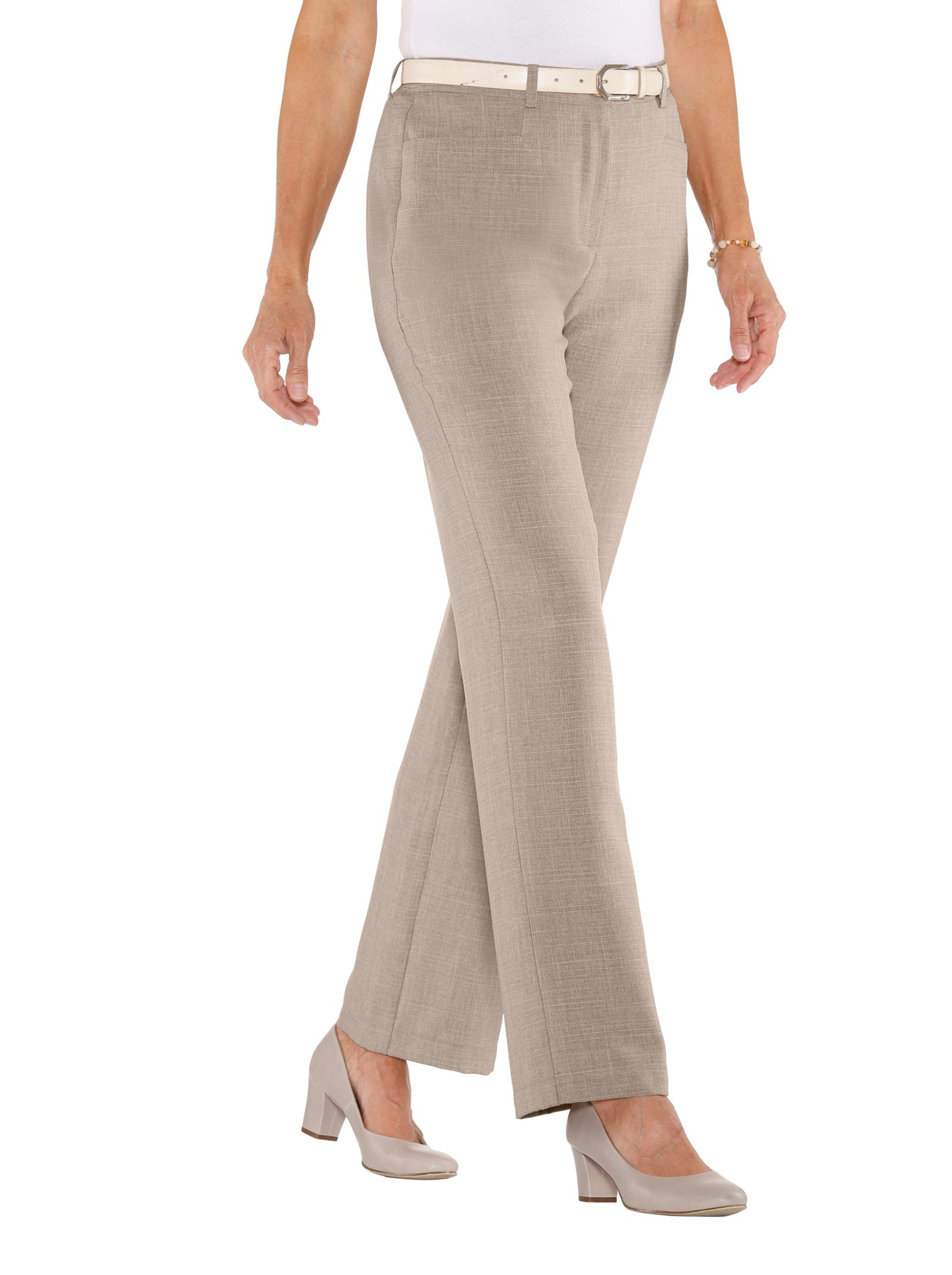 Hose - taupe-meliert