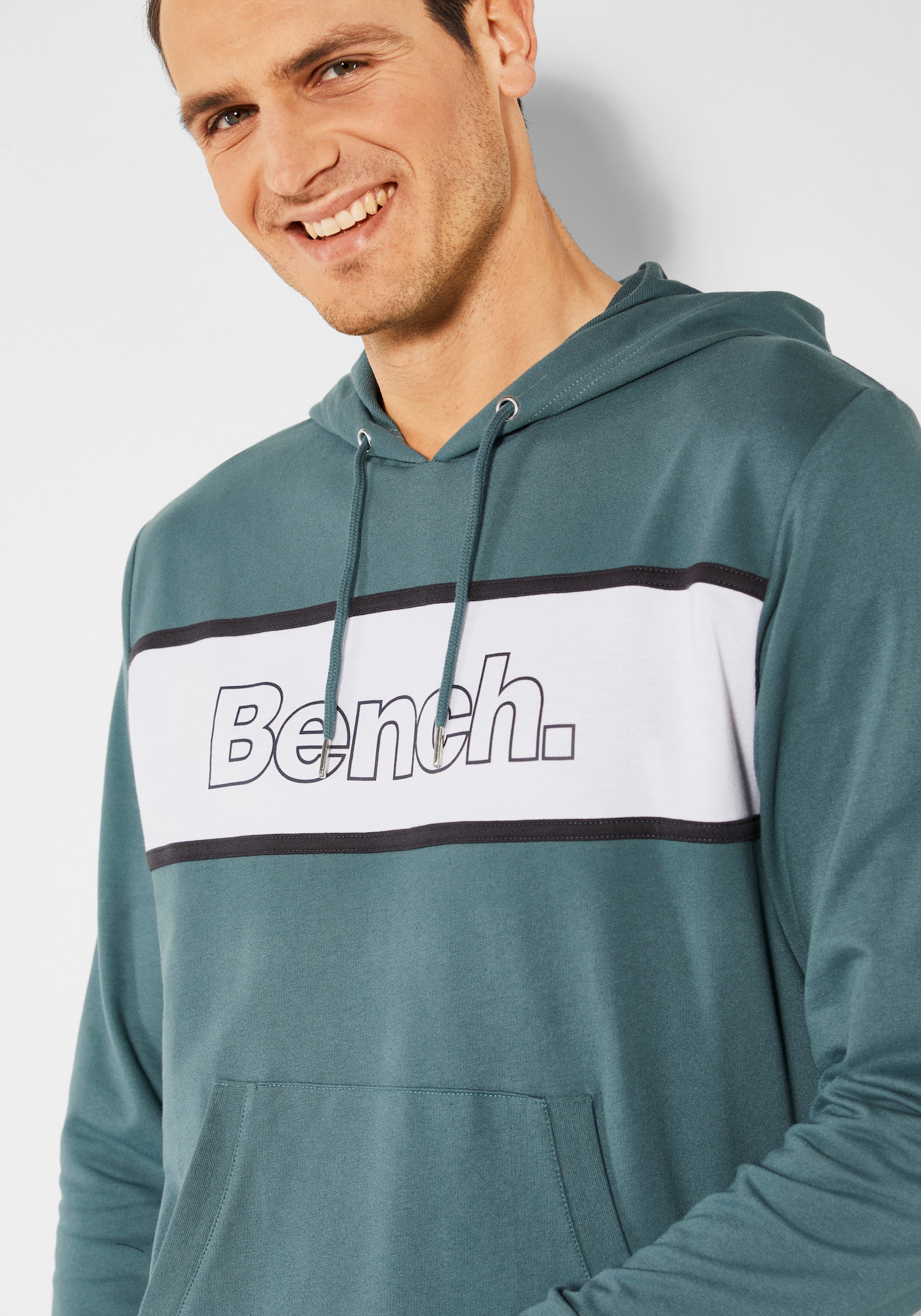 Bench. Loungewear Hoodie - hellpetrol