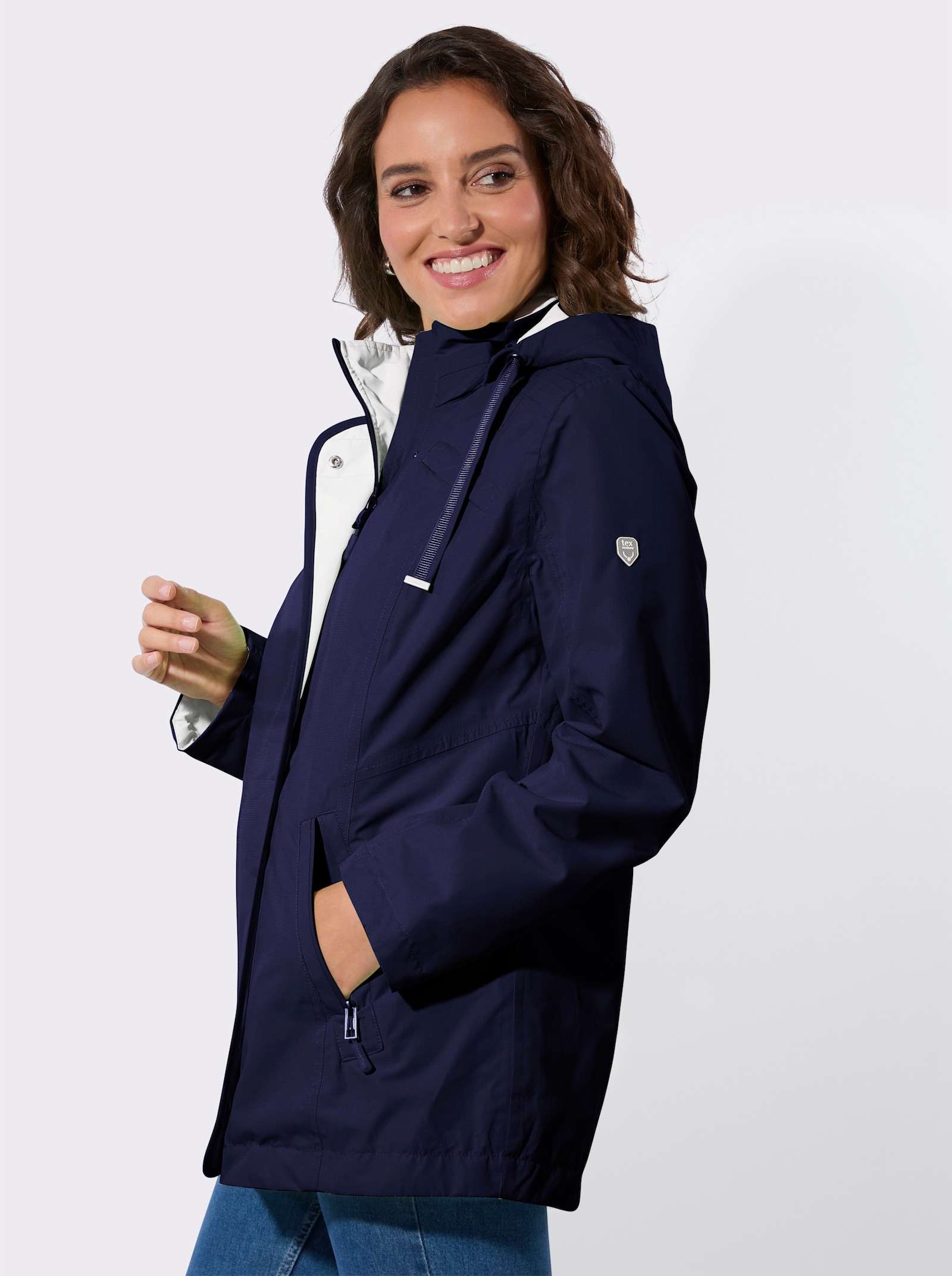 Funktionsjacke für die Übergangszeit - marine