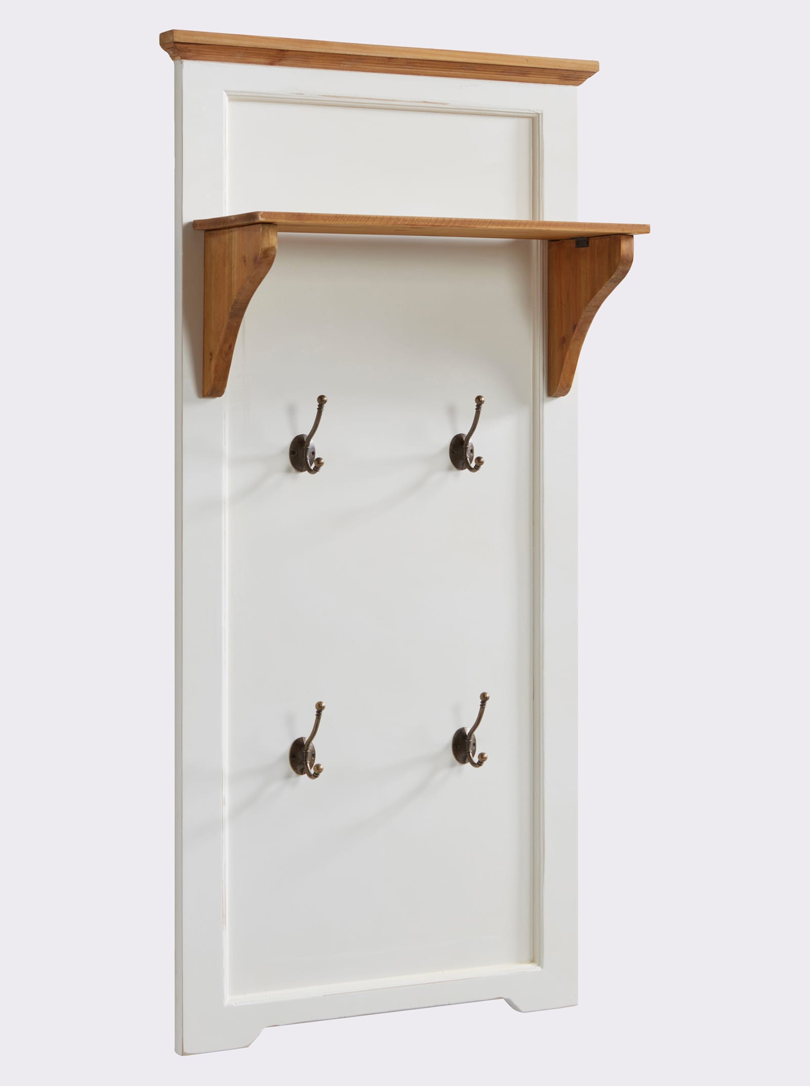 heine home Garderobenpaneel - weiß-natur