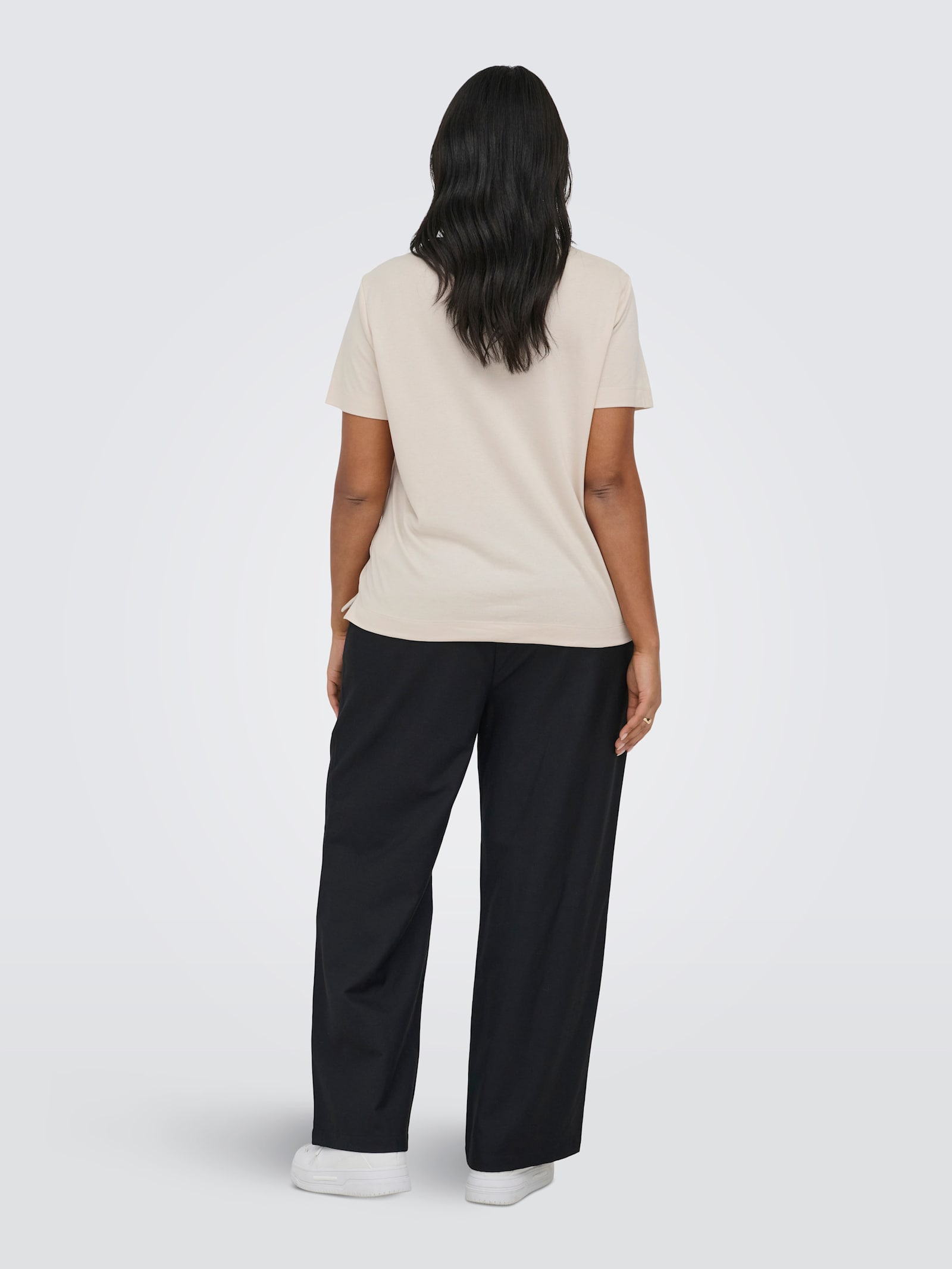 ONLY CARMAKOMA T-Shirt - oatmeal print:scooter