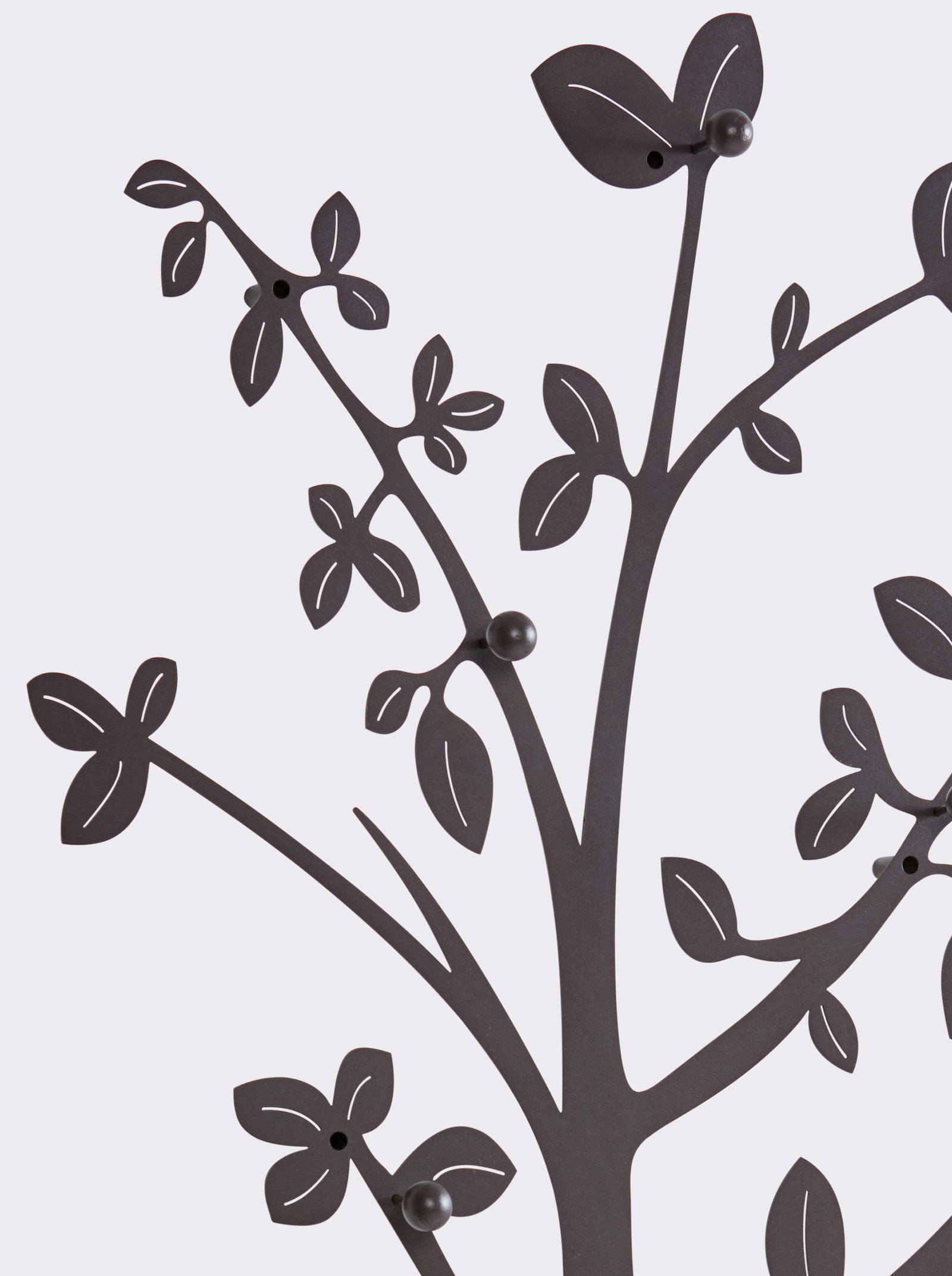 heine home Wandgarderobe - schwarzbraun