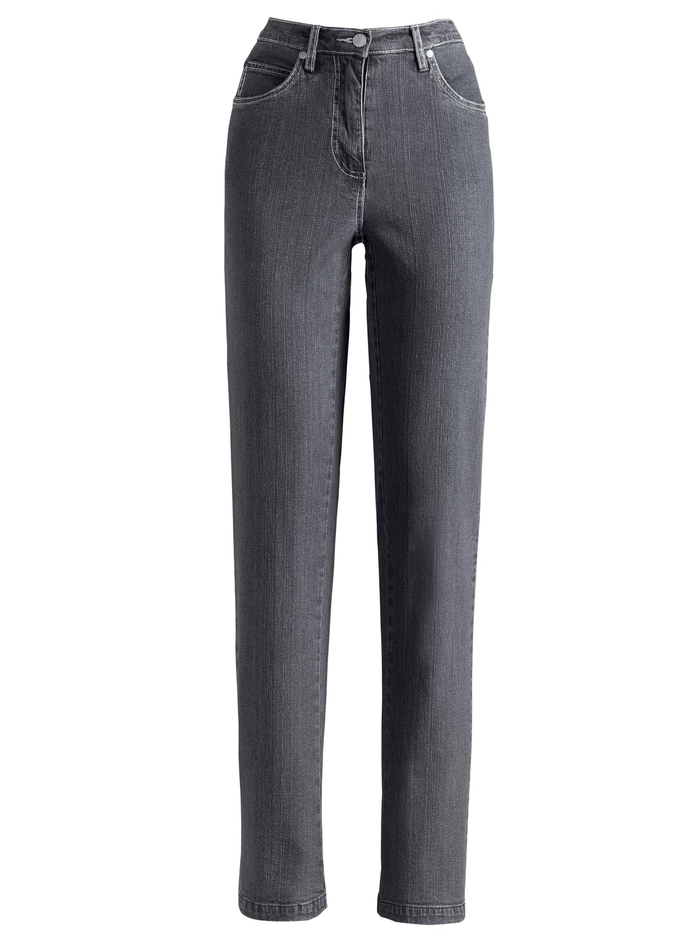 Jeans - anthrazit-denim