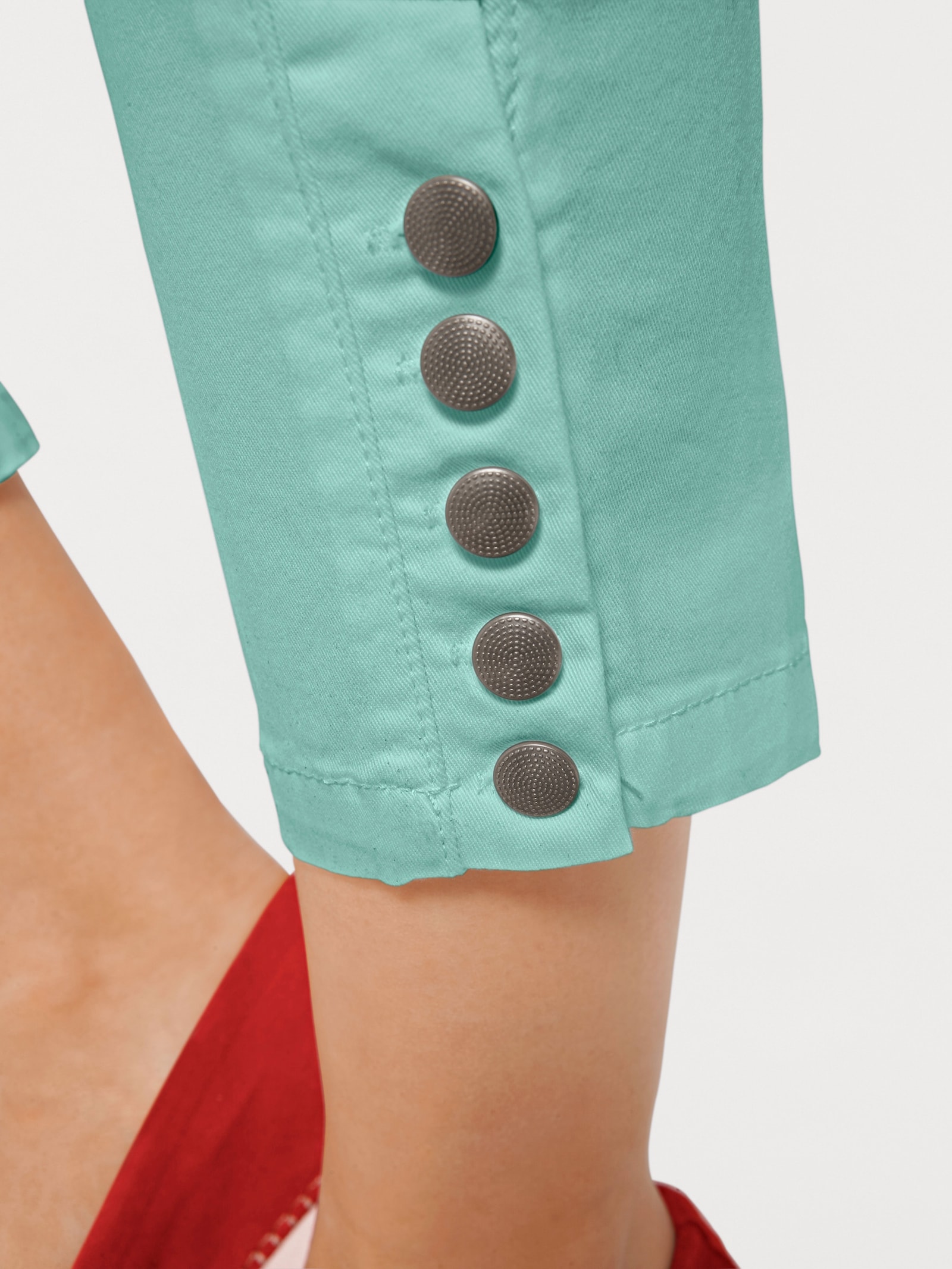 heine Pantalon 7/8, taille basse - turquoise