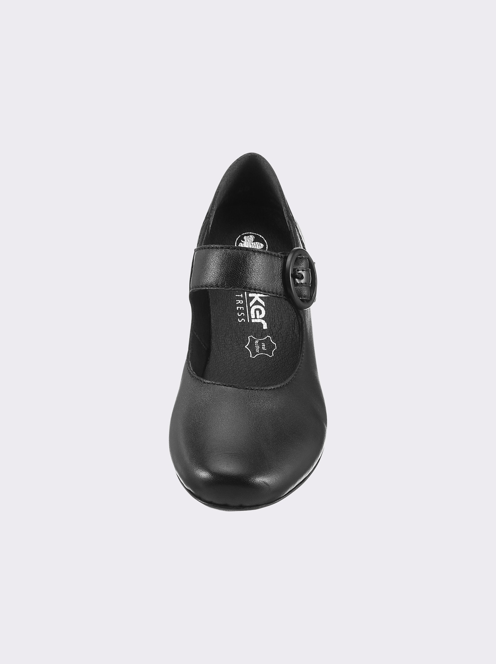 Rieker Pumps mit weitenverstellbarer Schließe - schwarz