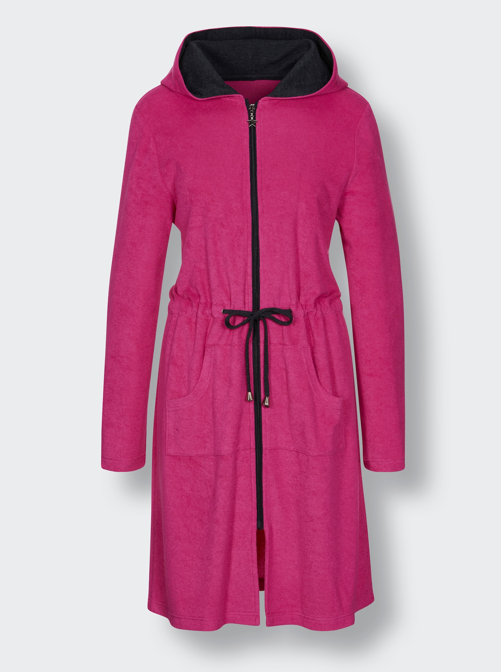 feel good Bademantel - fuchsia