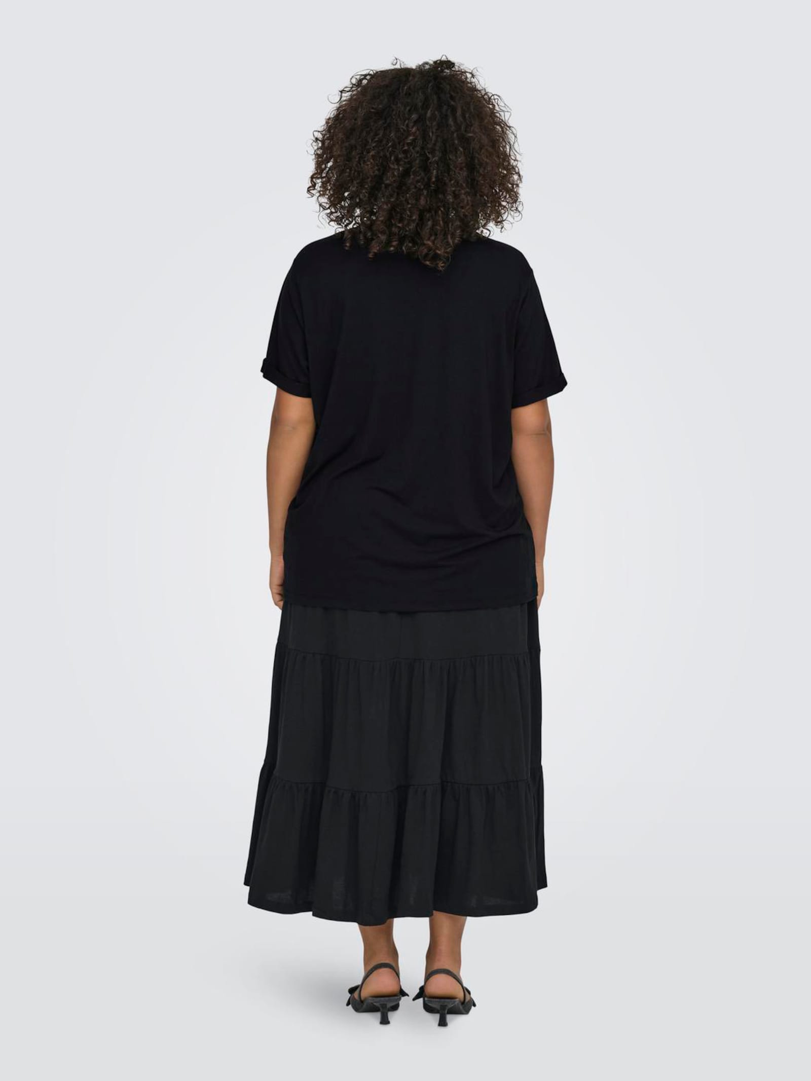 Kurzarmshirt - black