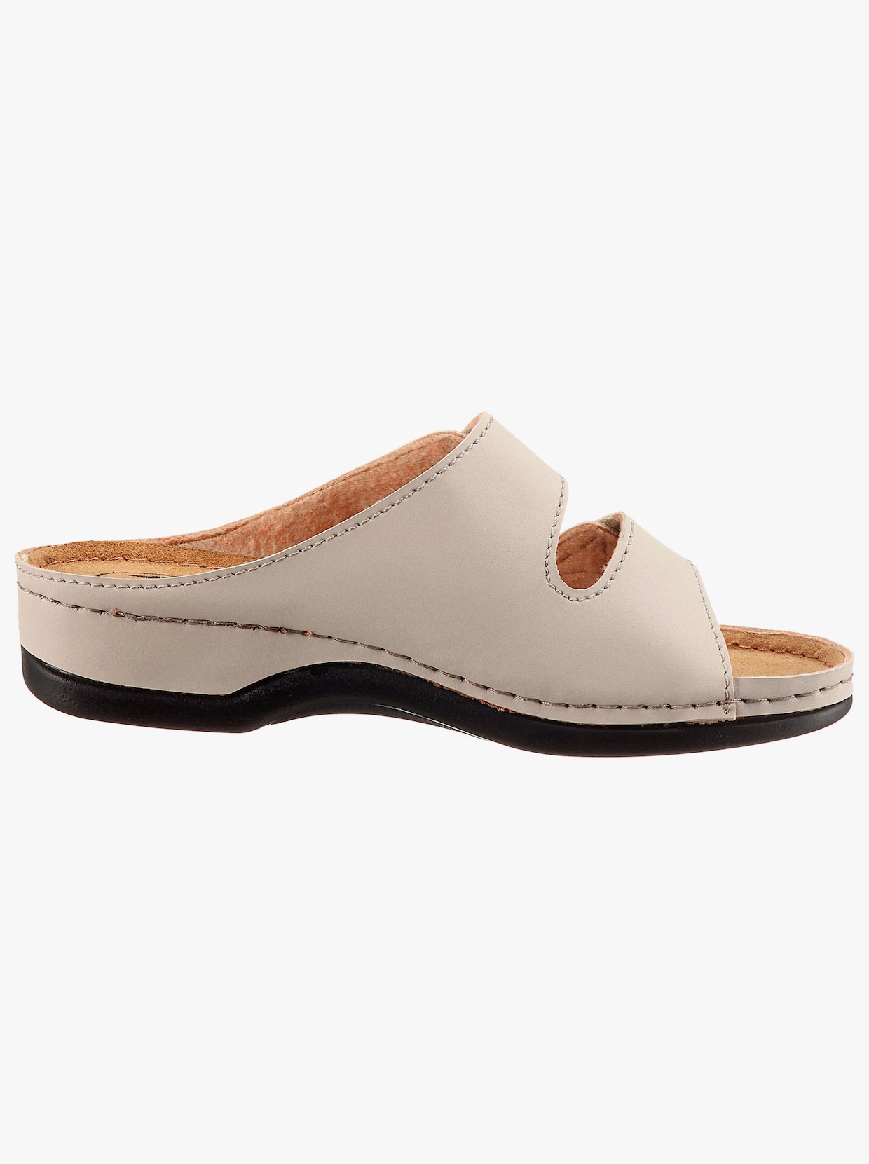 Franken Schuhe Mules - gris pierre