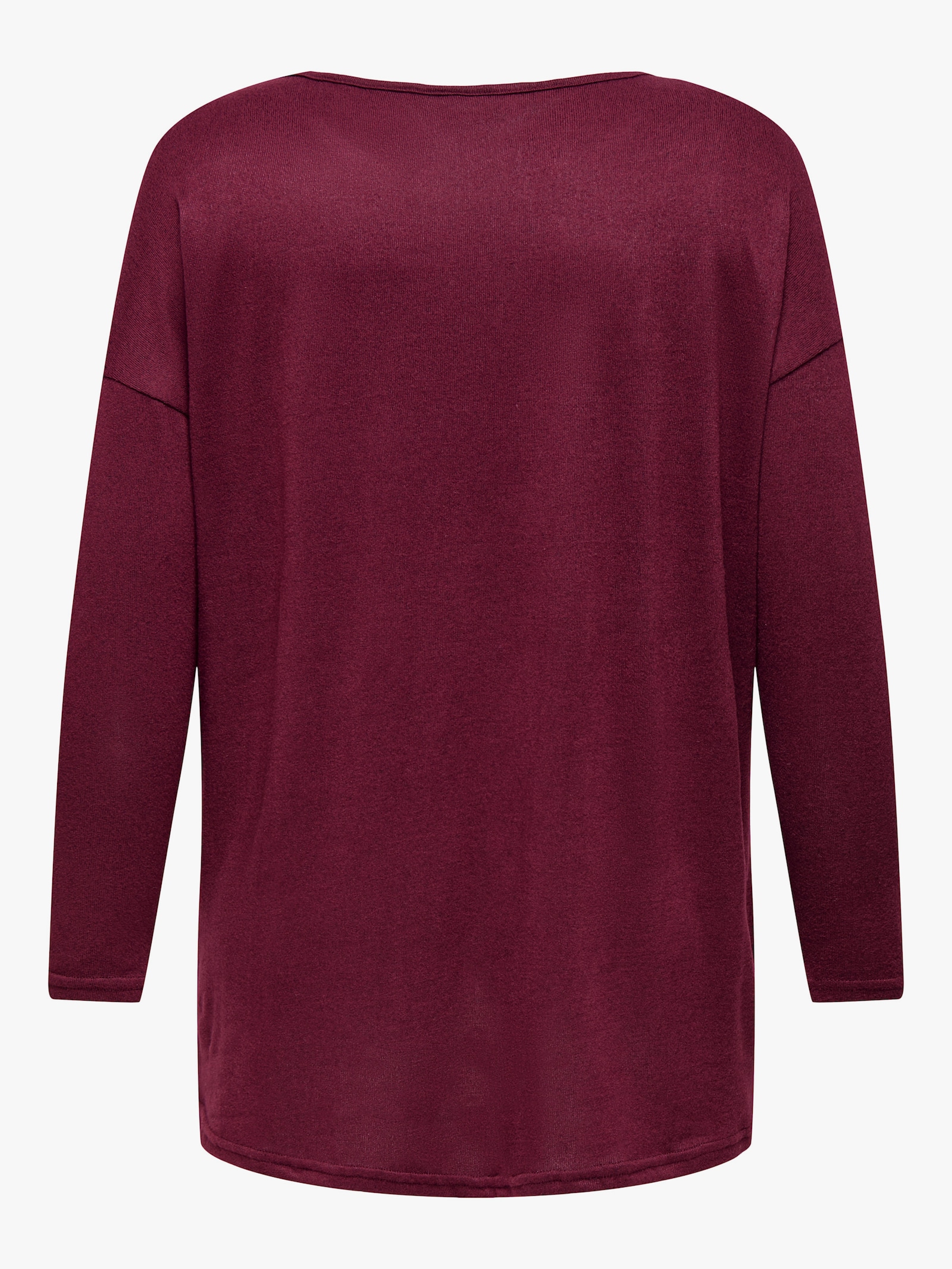 ONLY CARMAKOMA Longshirt - zinfandel detail:lips