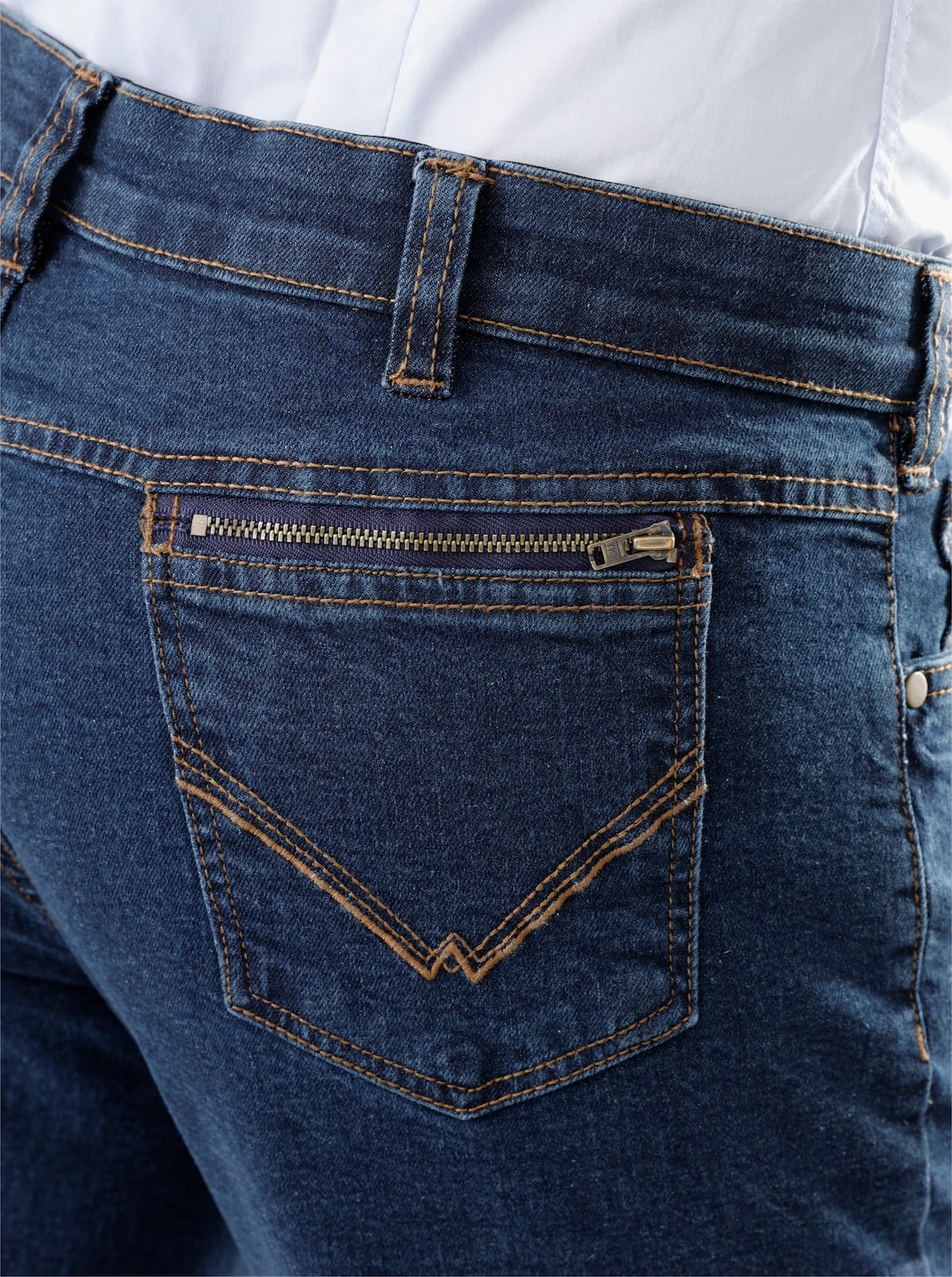 Jeans - blue-stone-washed