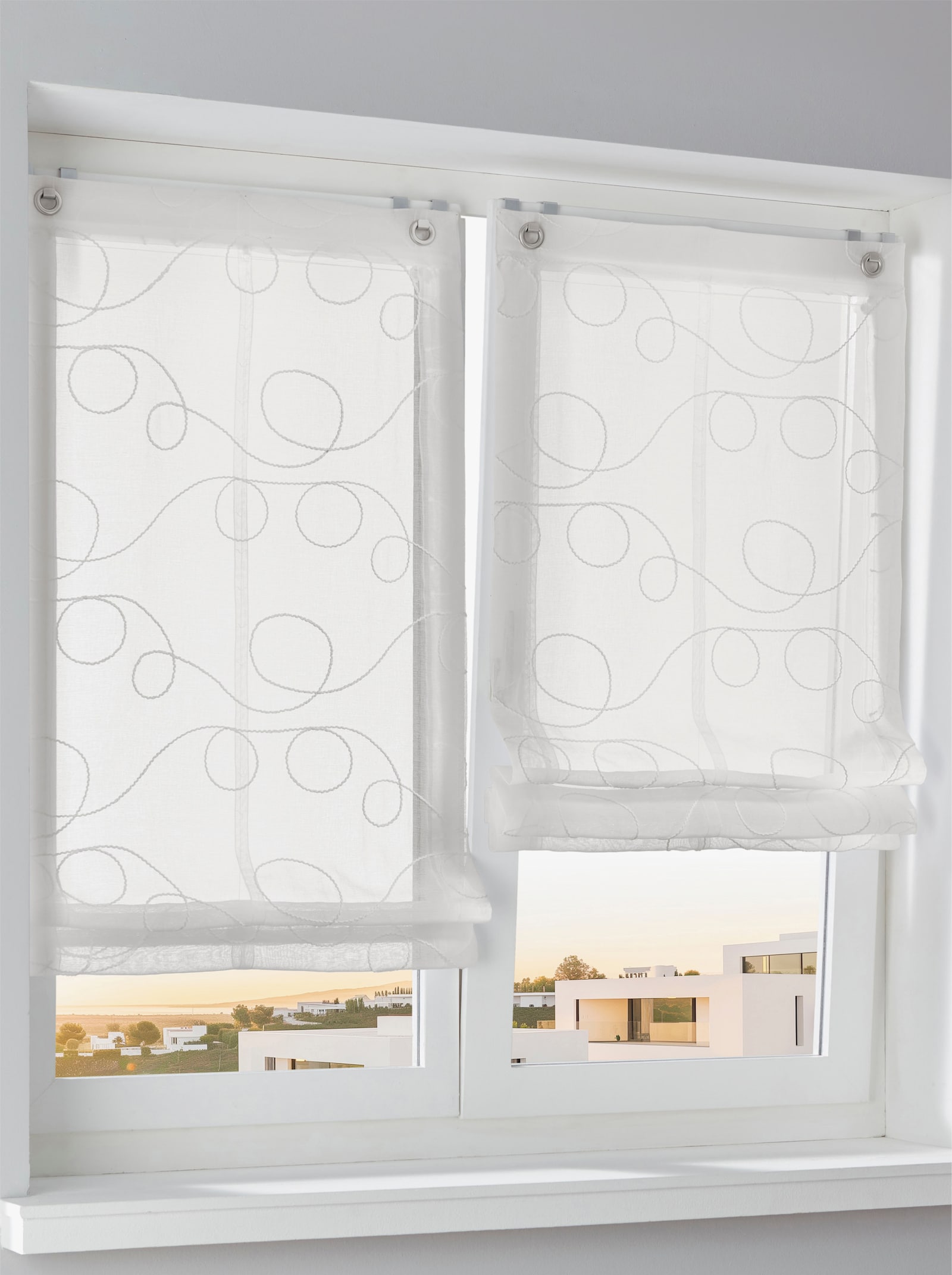 heine home Raffrollo - weiß