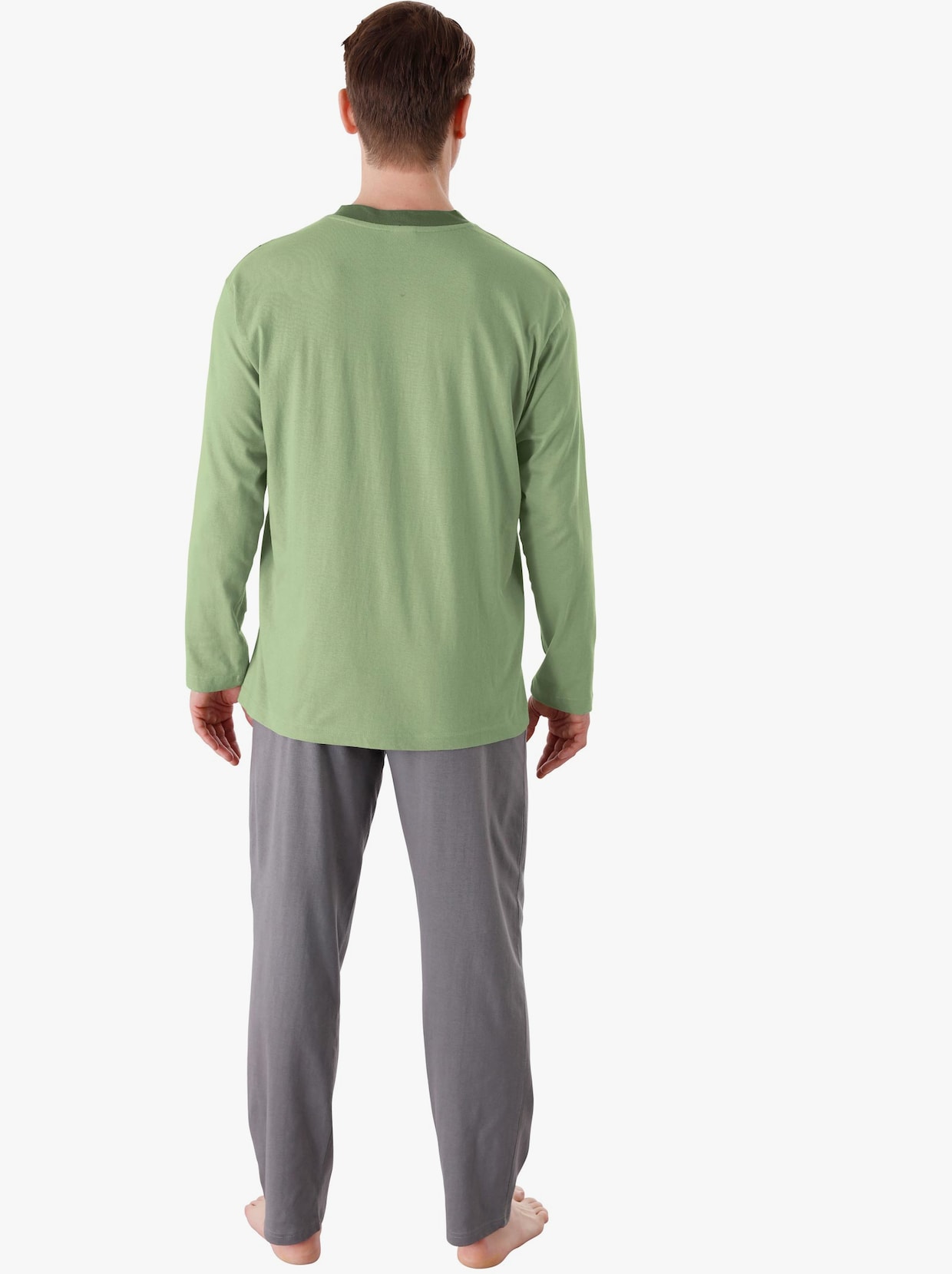 Top Ten Pyjama - groen/antraciet