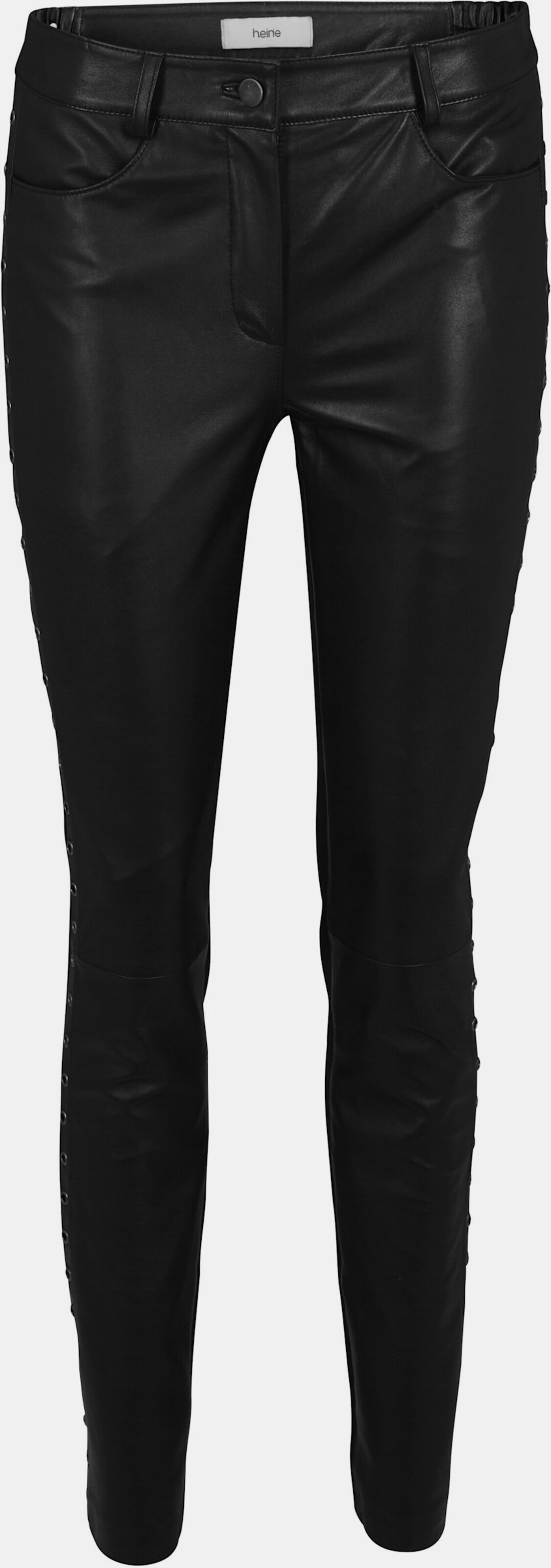 heine Lederhose - schwarz