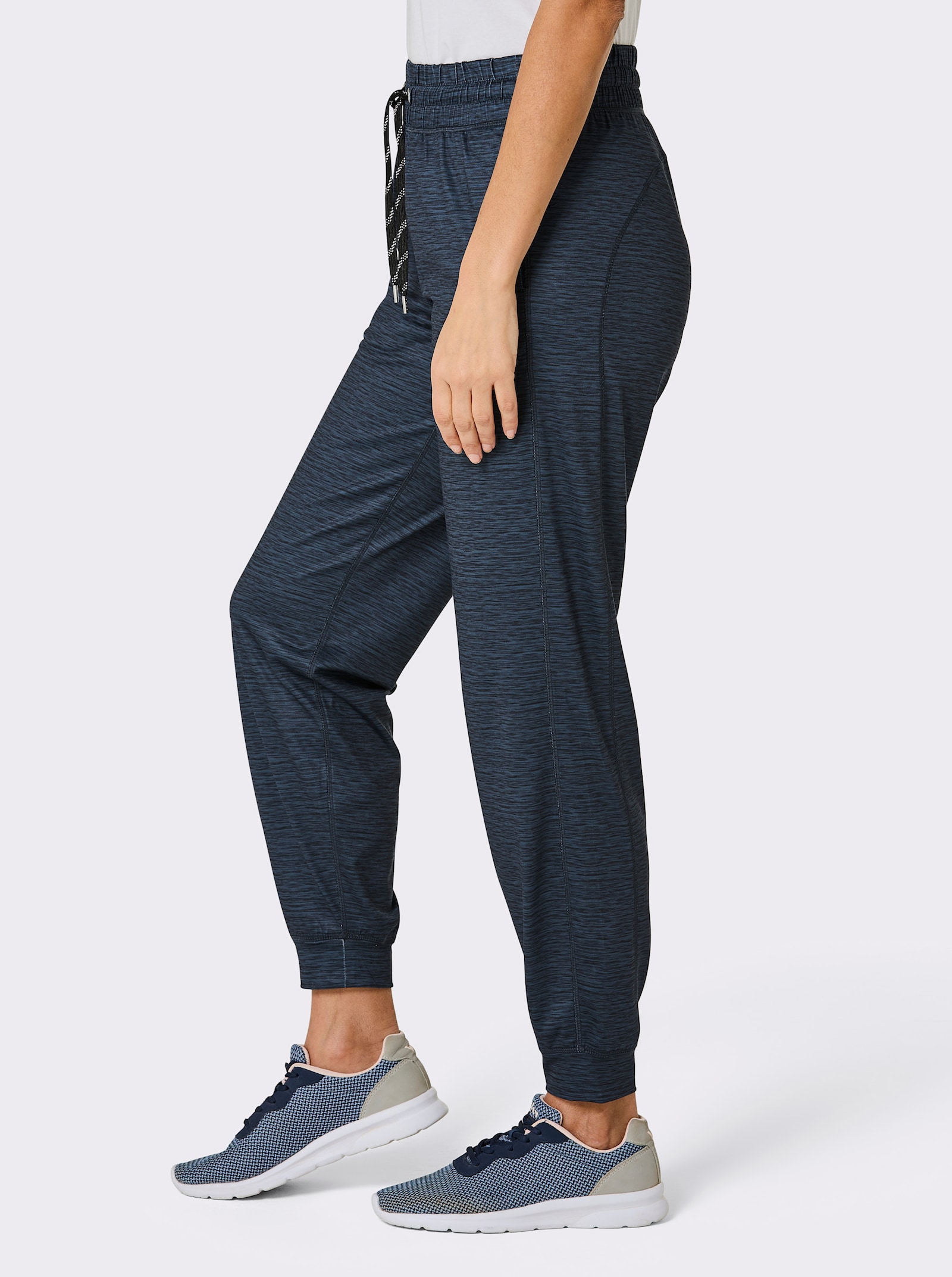 Catamaran Sports Funktionshose mit rückwärtigem Passformsattel - dunkelblau-meliert