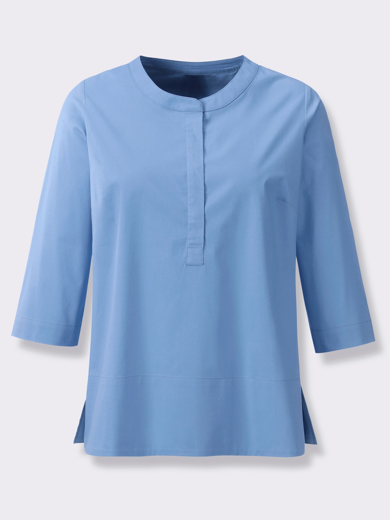 heine Chemisier en coton - bleu ciel