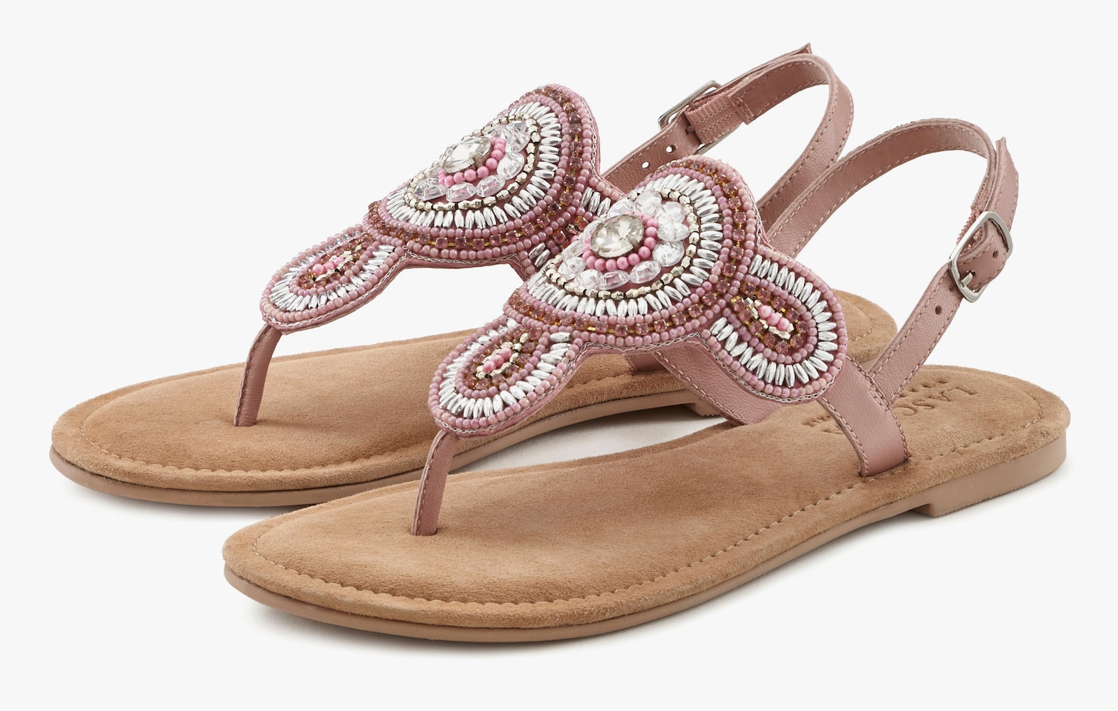 LASCANA Zehentrenner - altrosa