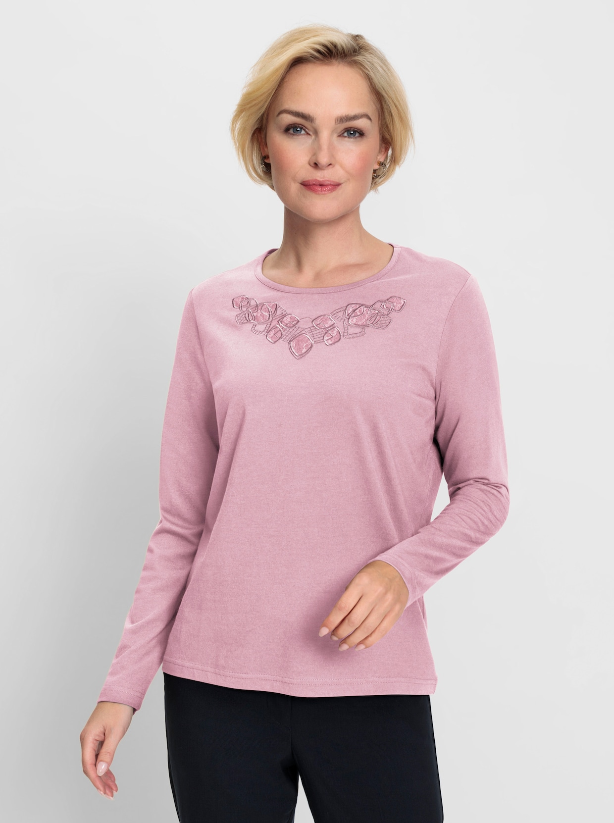 Shirt met lange mouwen - roze