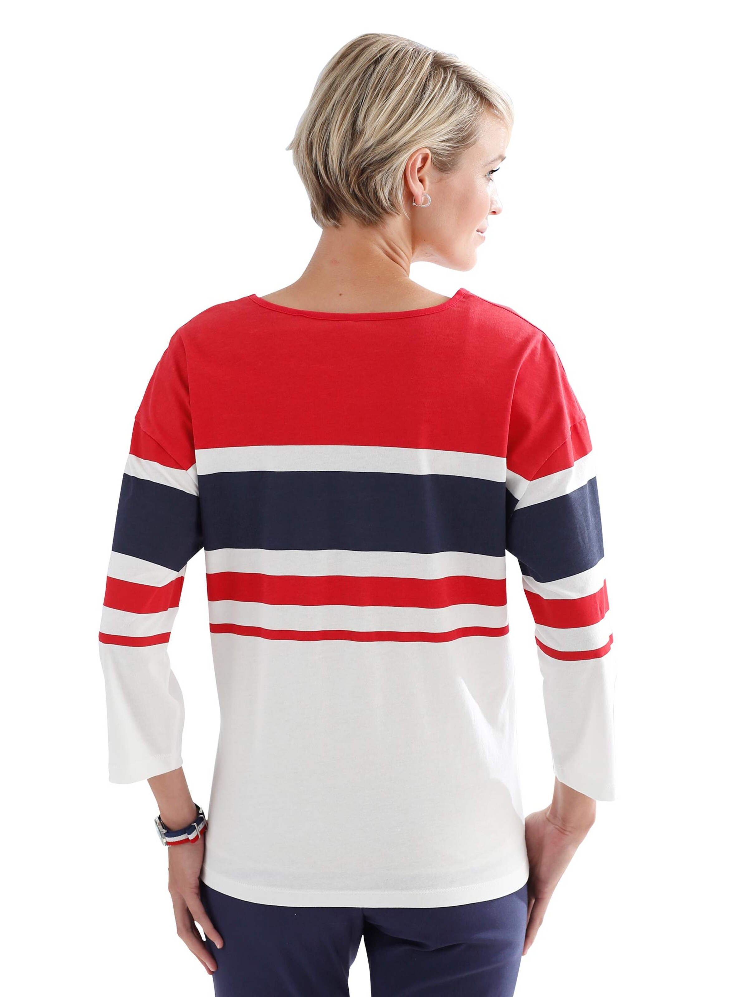 Shirt - erdbeere-gestreift