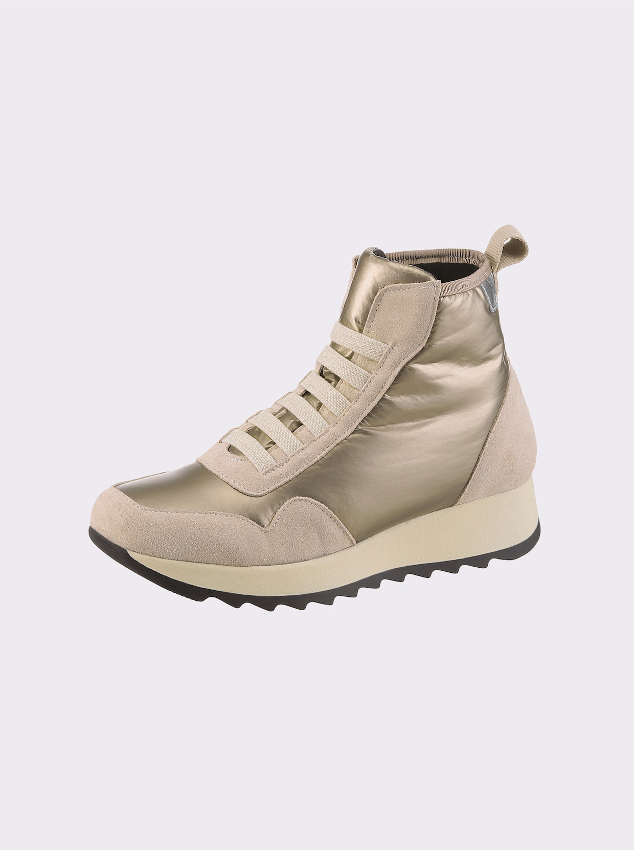 heine Laarsje - zand/taupe/metallic
