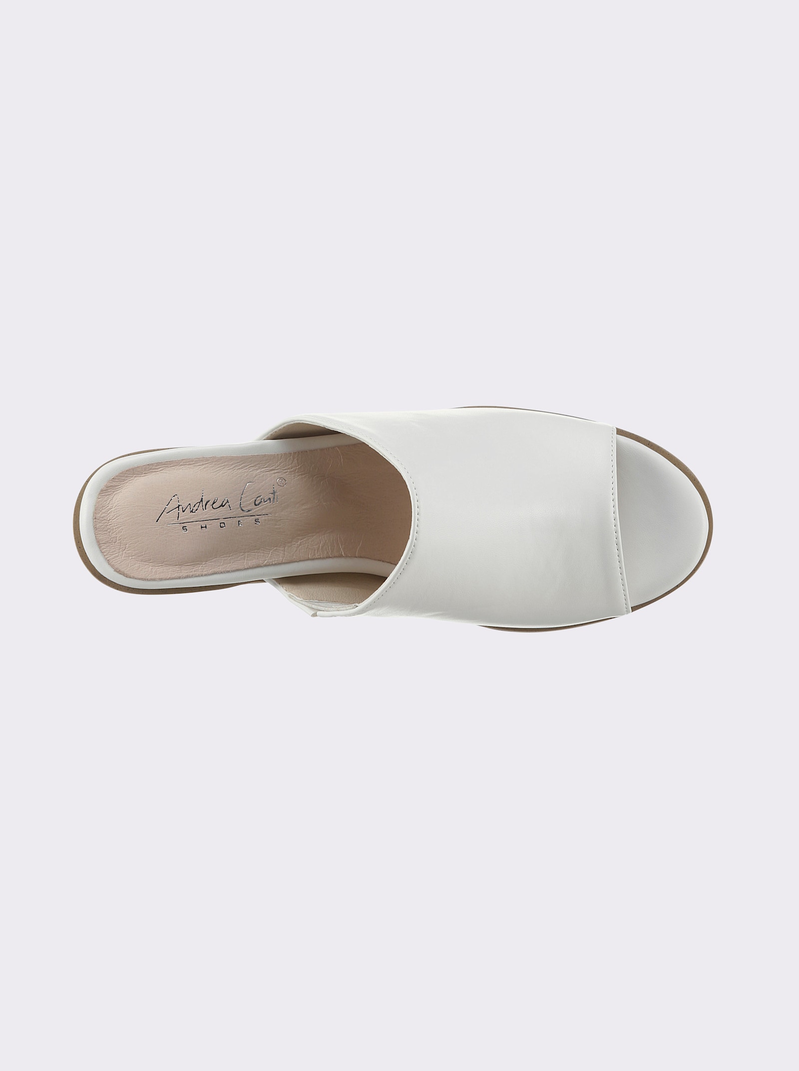 Andrea Conti Slippers - wit