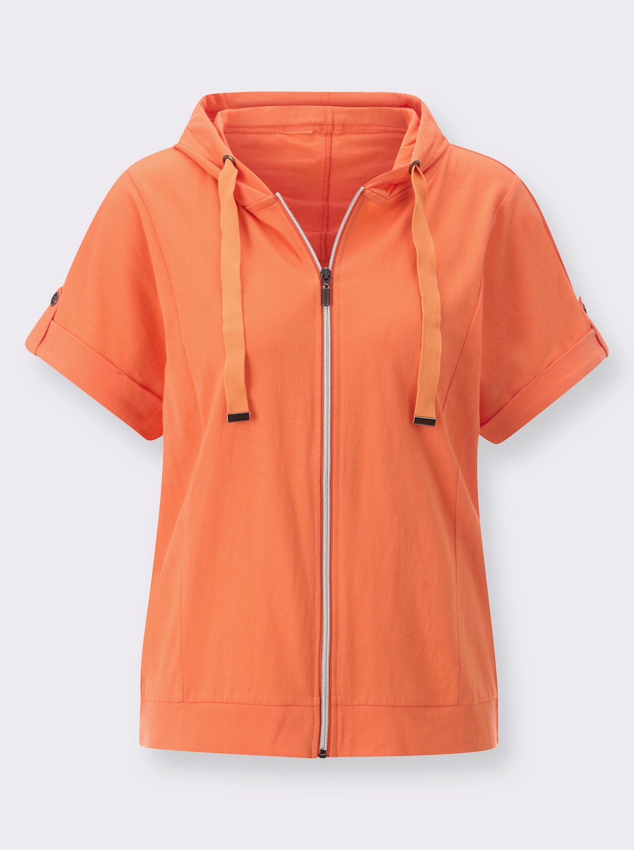 Jacka i trikå - orange
