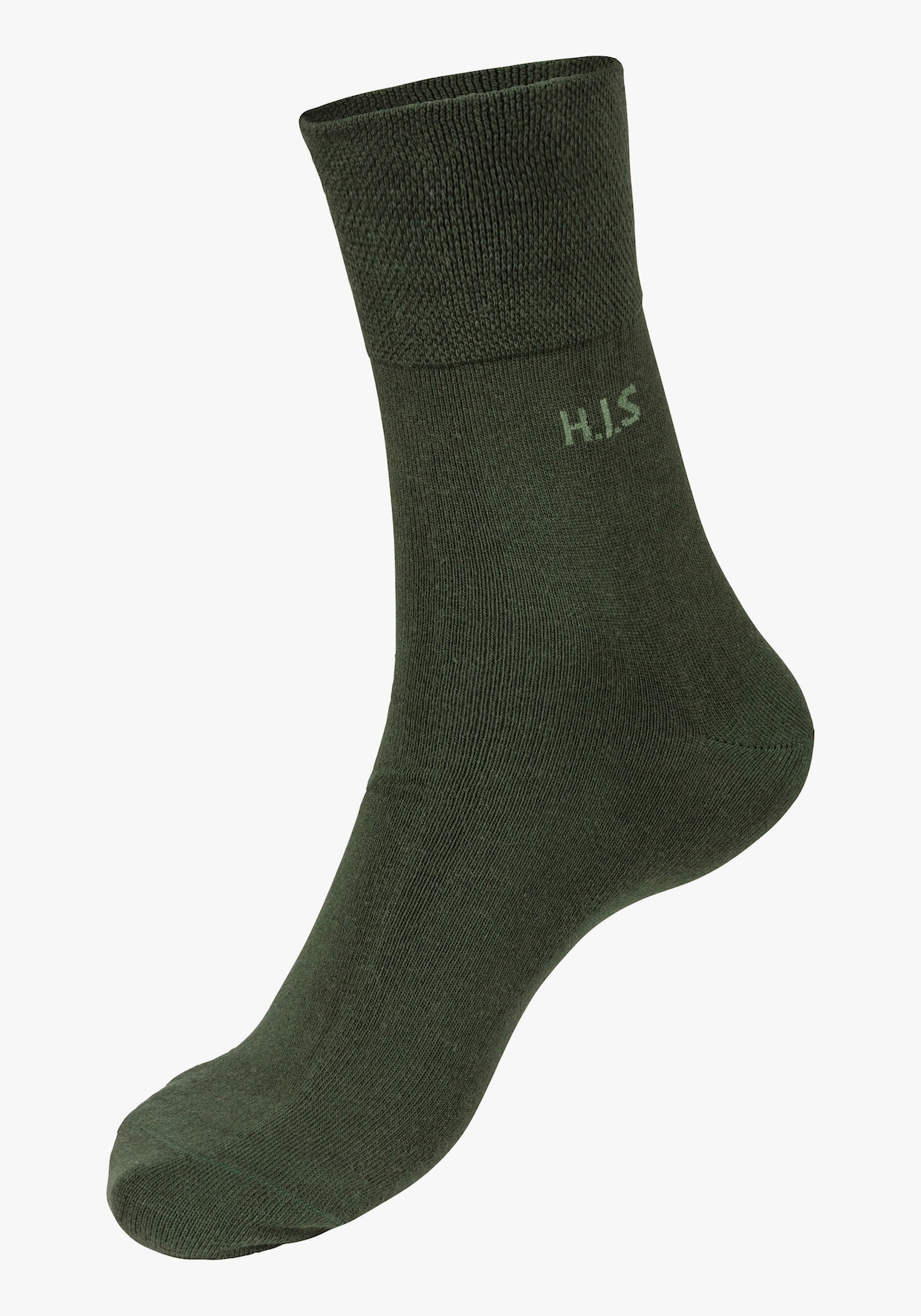 H.I.S Socken - 2x schwarz, 2x dunkelbraun-meliert, 2x dunkelbeige-meliert, 2x hellbeige-meliert, 1x rost, 2x olive, 1x khaki