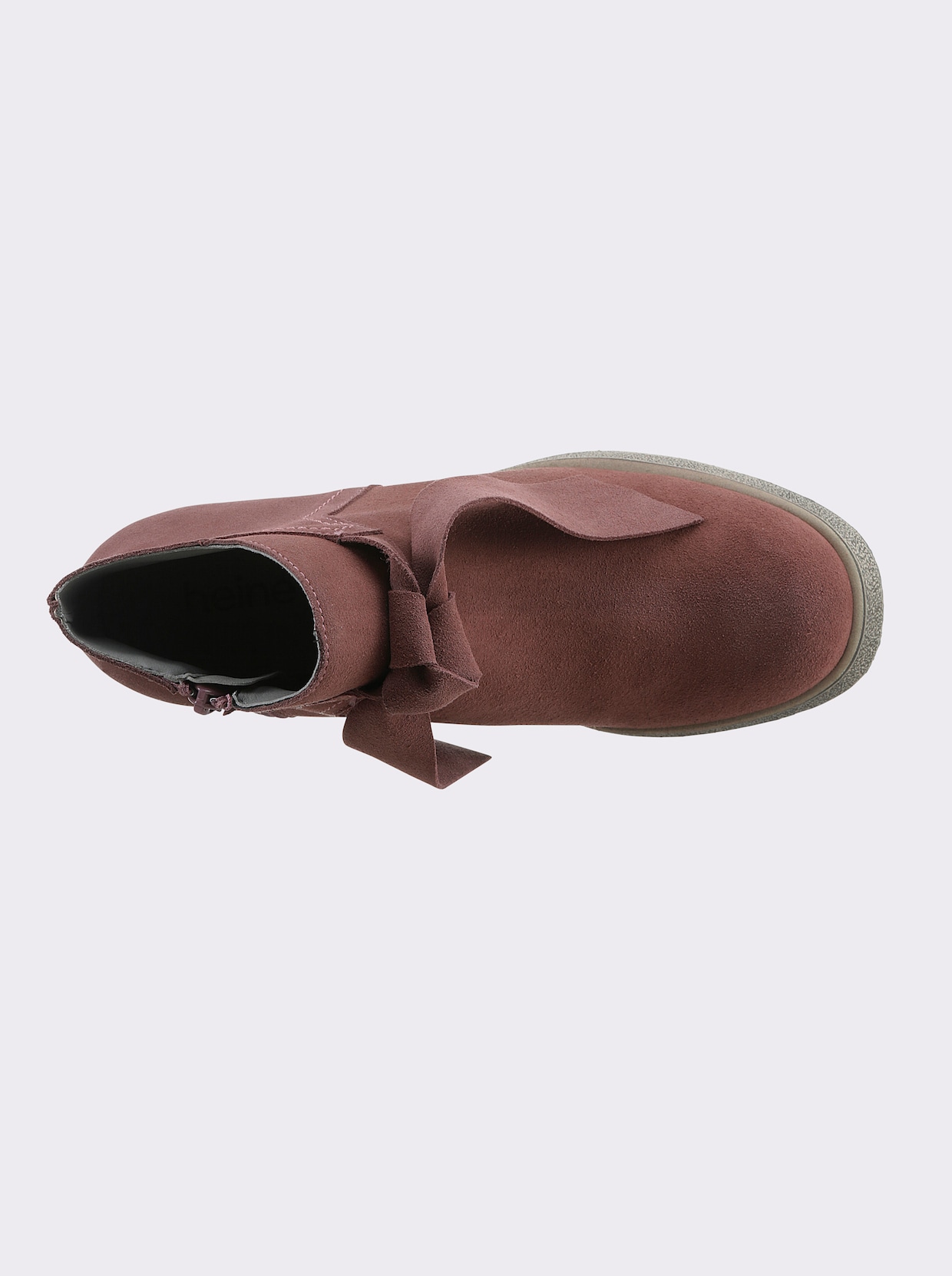 heine Bottines - vieux rose