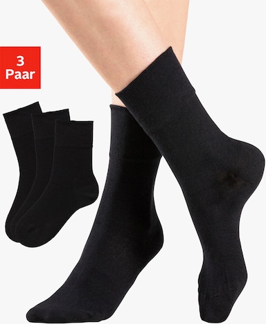 H.I.S Socken - 3x schwarz