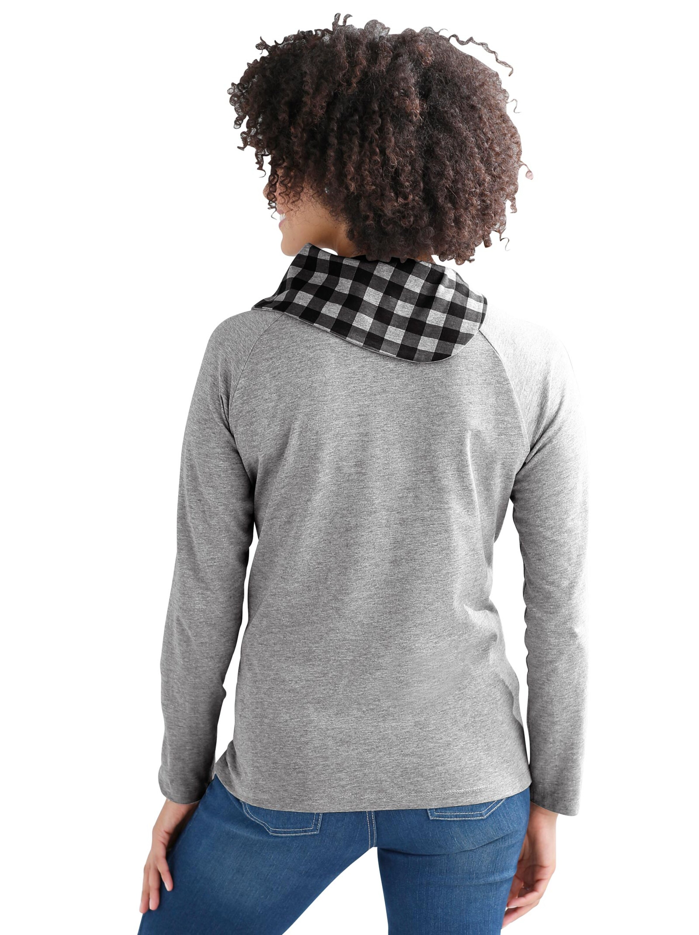 Shirt - grau-meliert