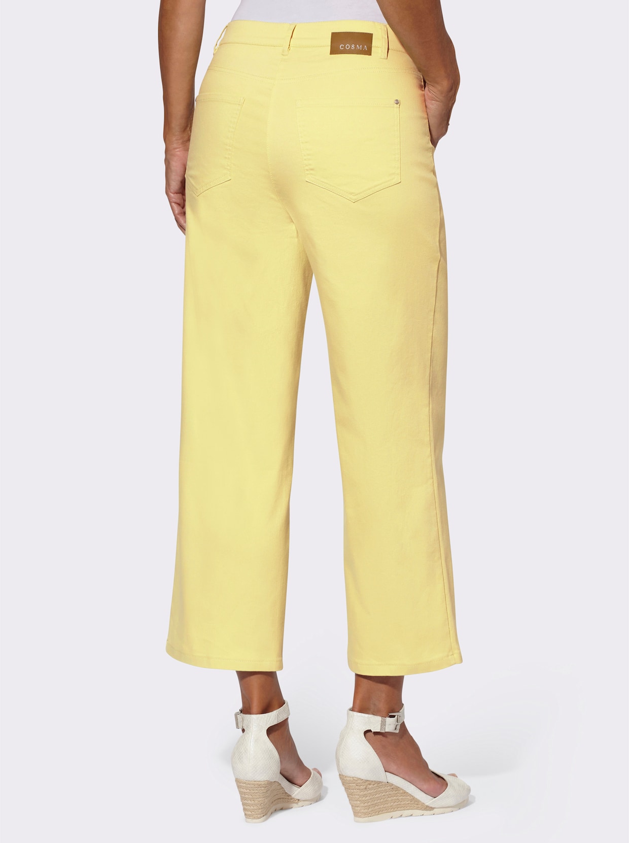 Jupe culotte - citron