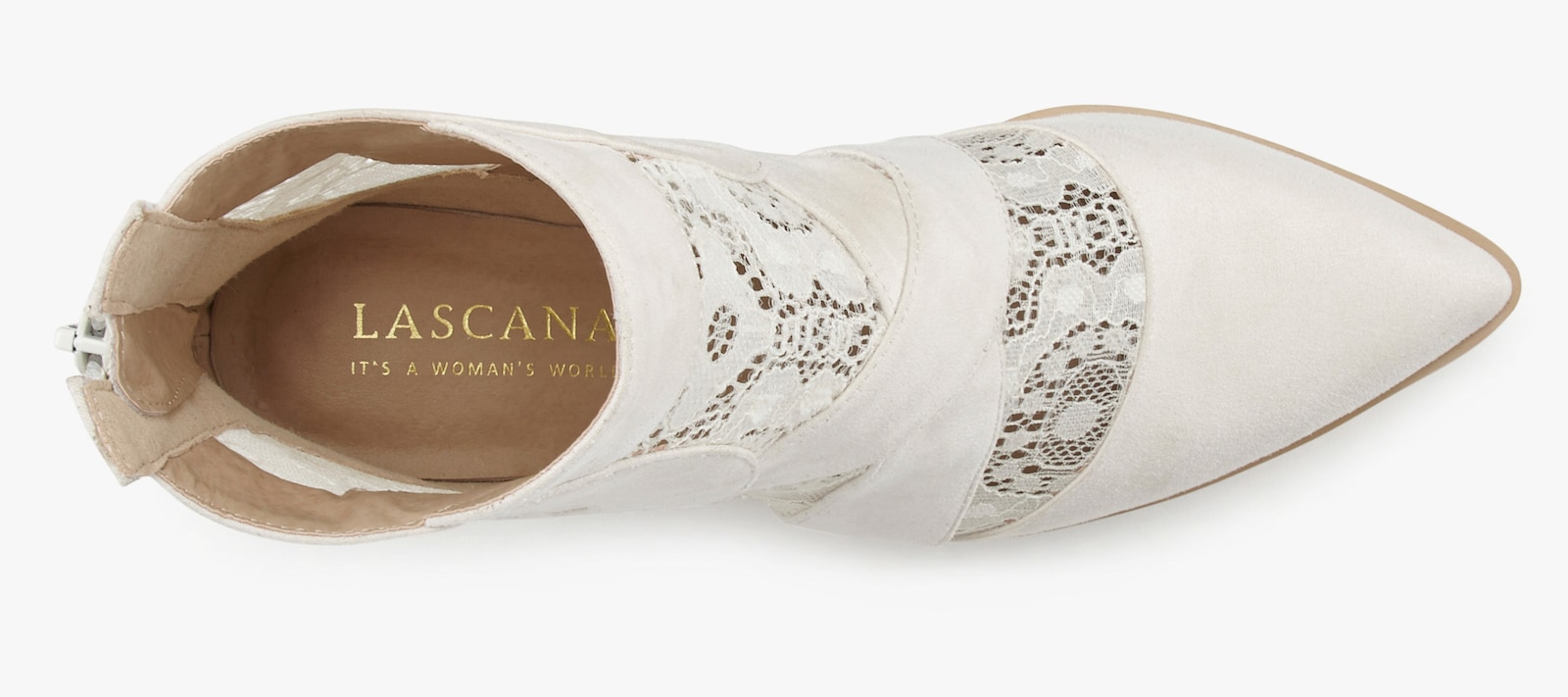 LASCANA Stiefelette - beige