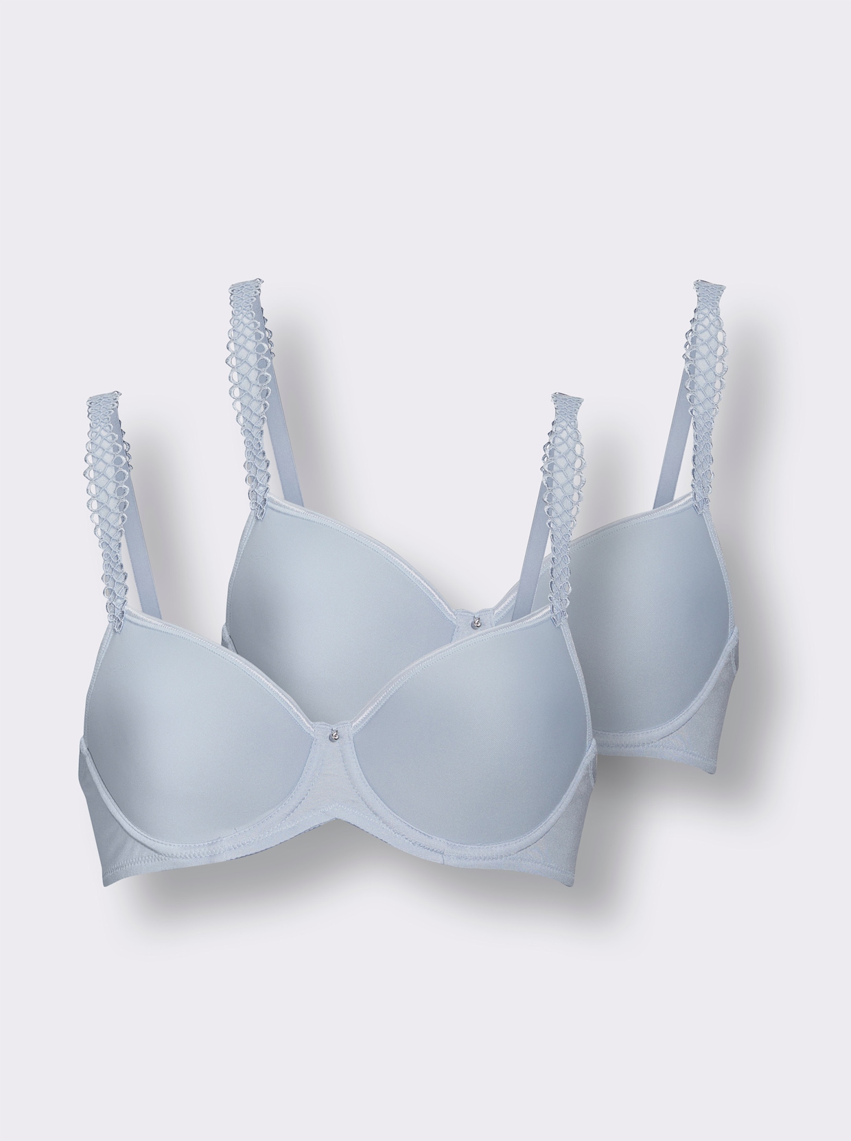 Viania Soutien-gorge à armatures spécial T-shirt - bleu clair