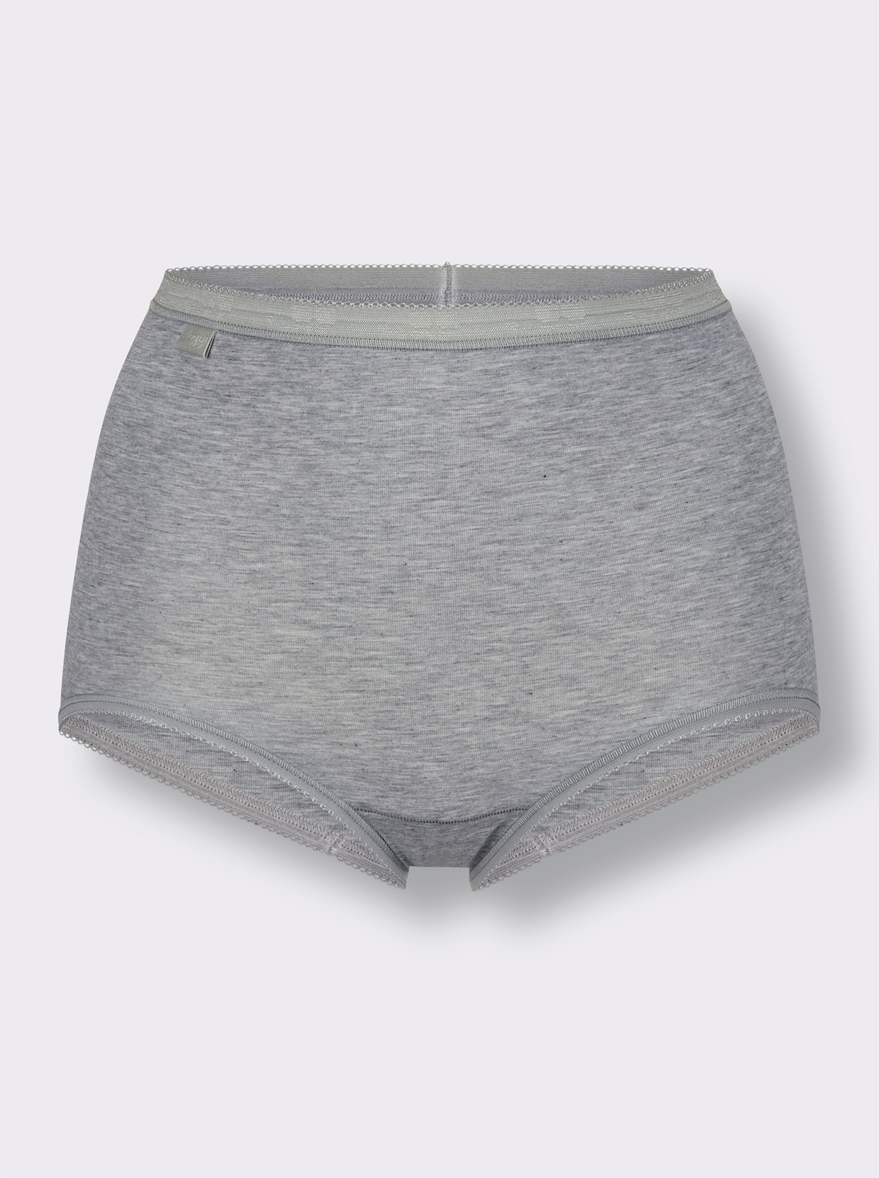 Sloggi Tailleslip - wit + marine + grijs gemêleerd