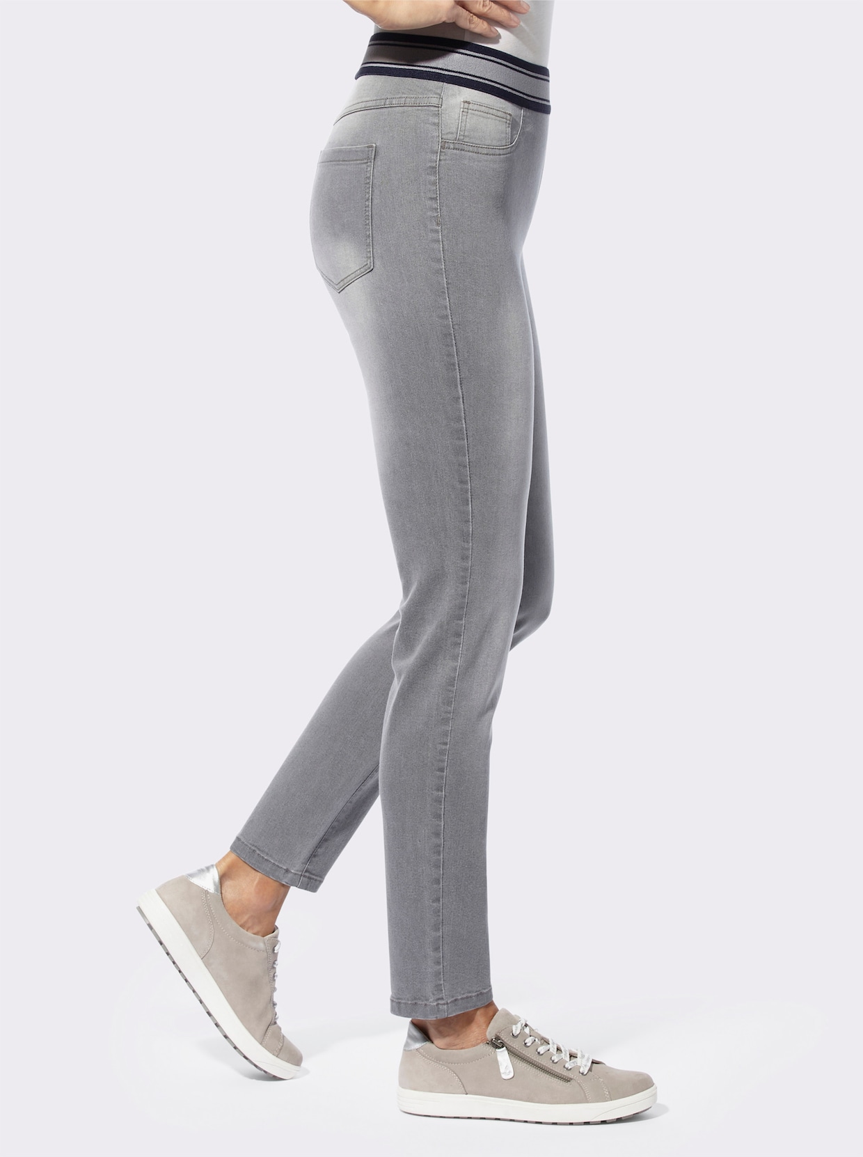 Comfortjeans - grey-denim