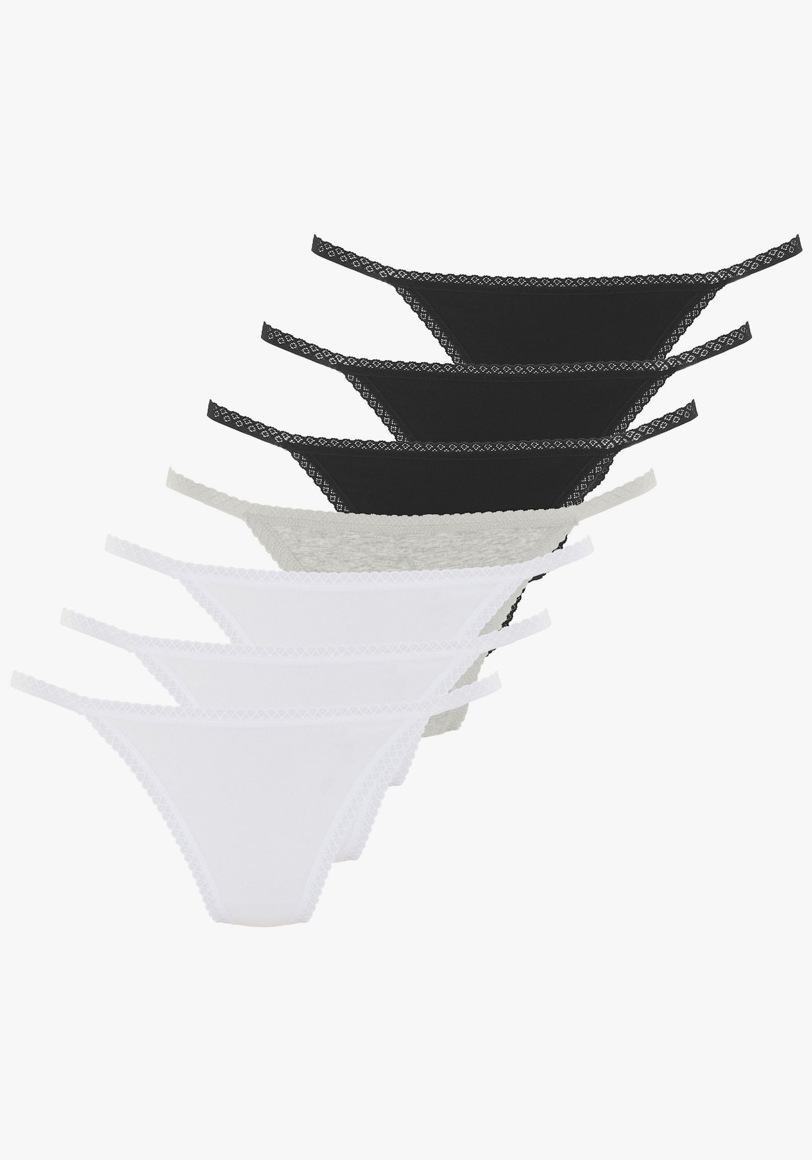 Vivance String - schwarz, weiss, grau