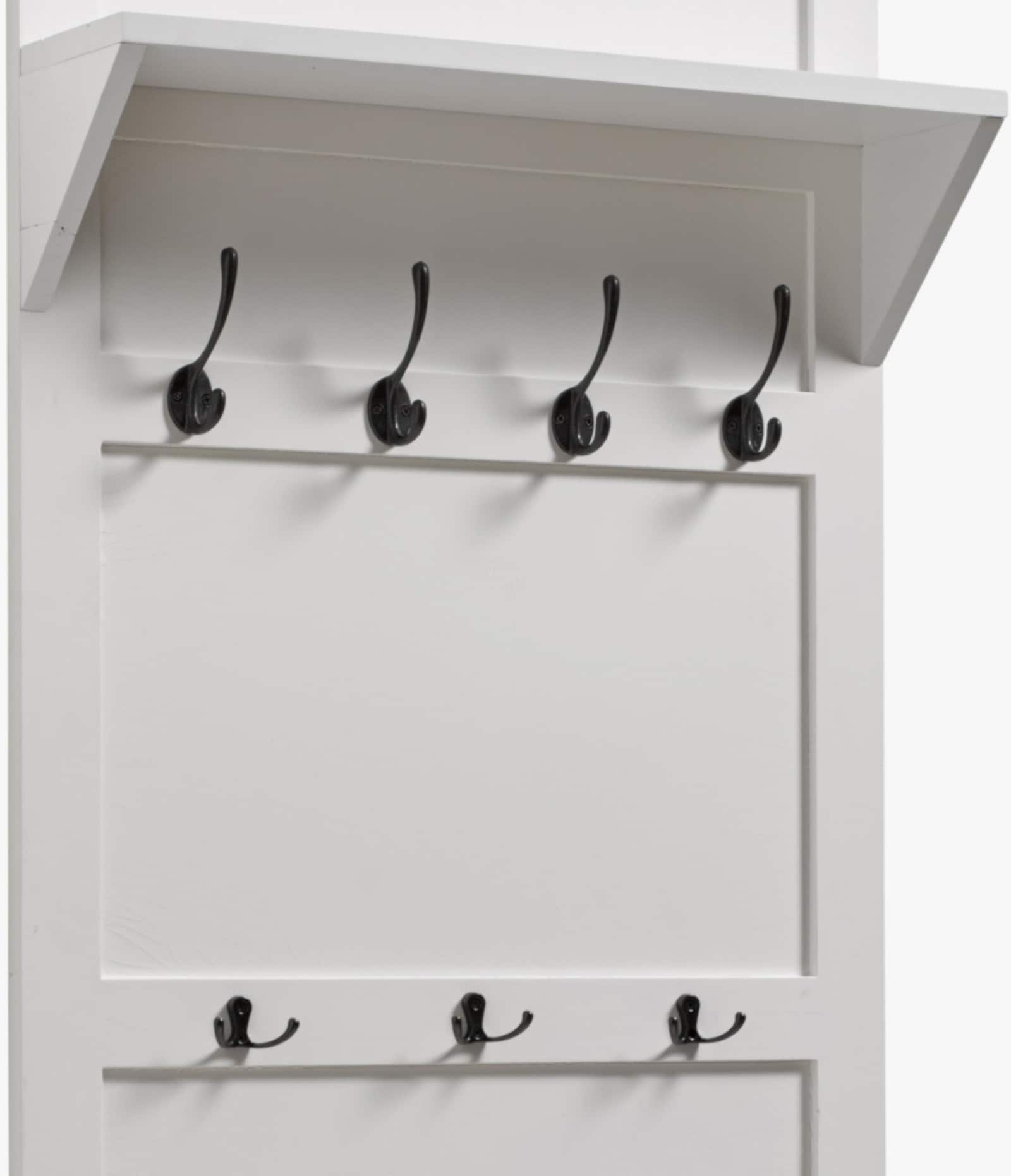 heine home Garderobenpaneel - weiß-natur