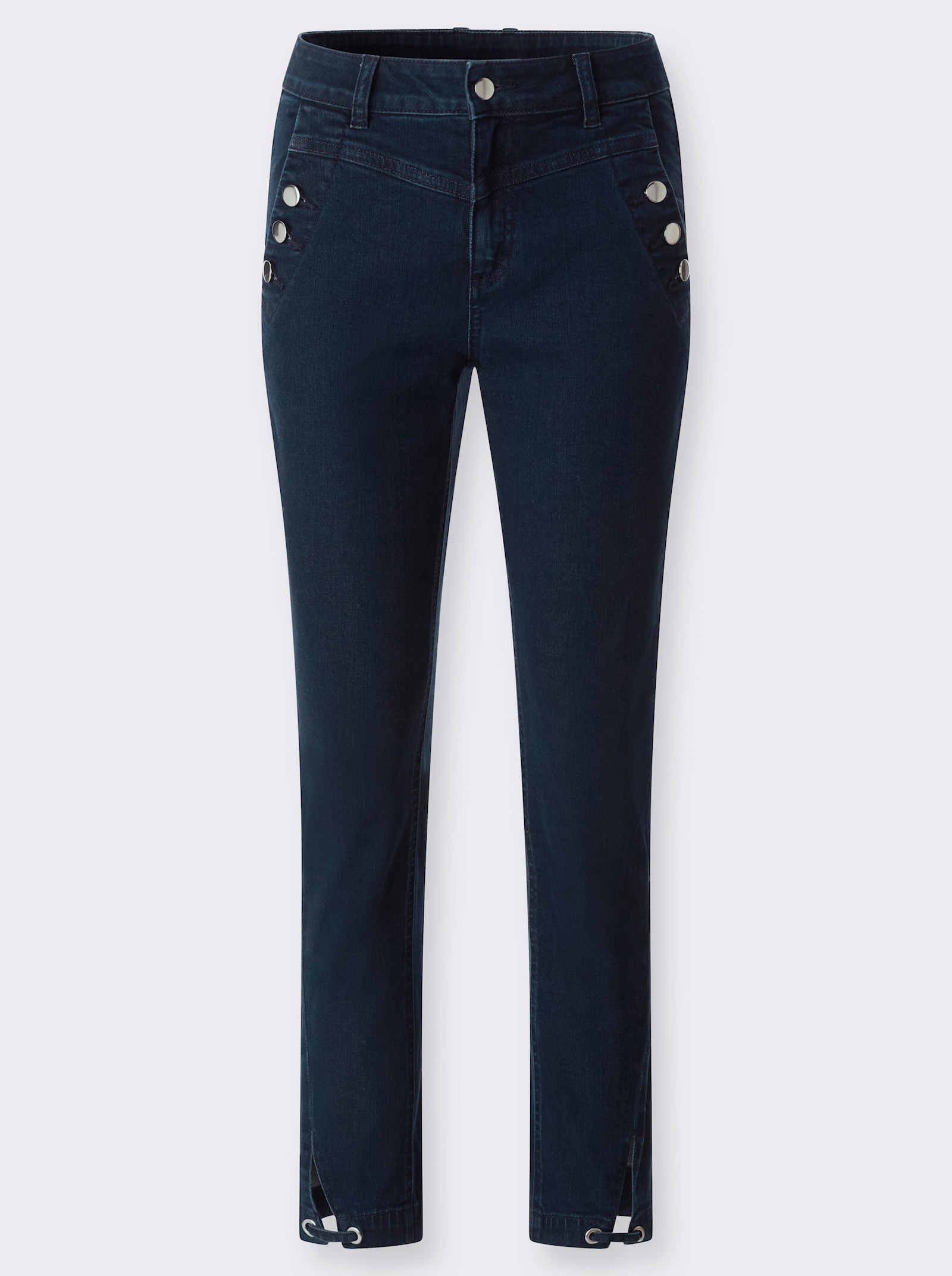 7/8-broek met katoen - dark-blue