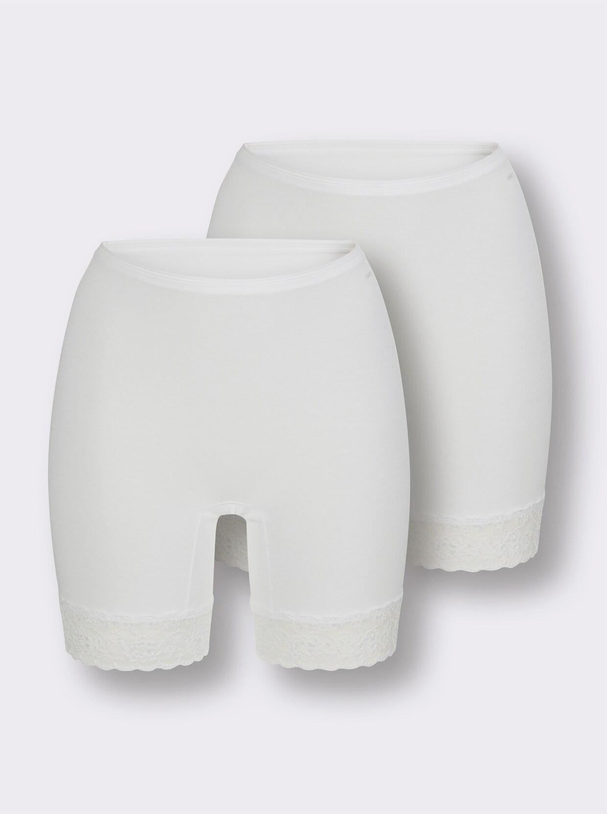Lange panty - wit