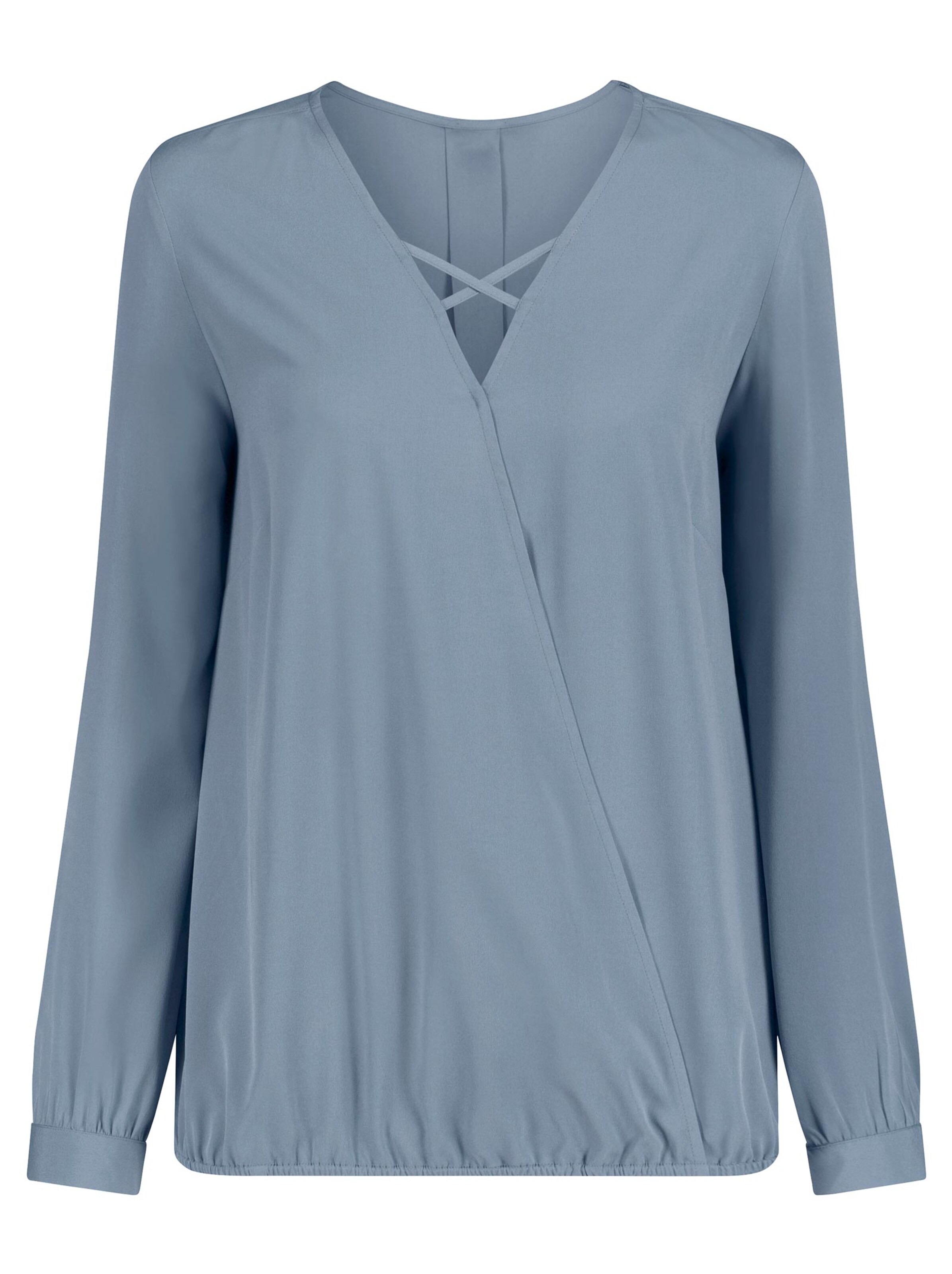 Bluse - rauchblau